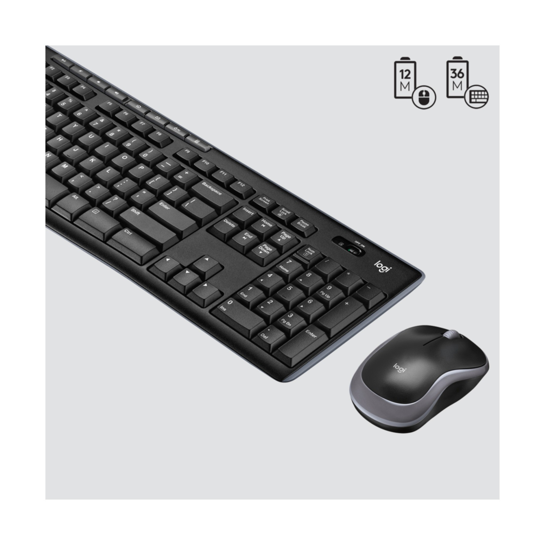 Keyboard & Mouse Logitech Wireless Combo MK270 (US) (920-004509) Keyboard & Mouse Logitech Wireless Combo MK270 (US) (920-004509)