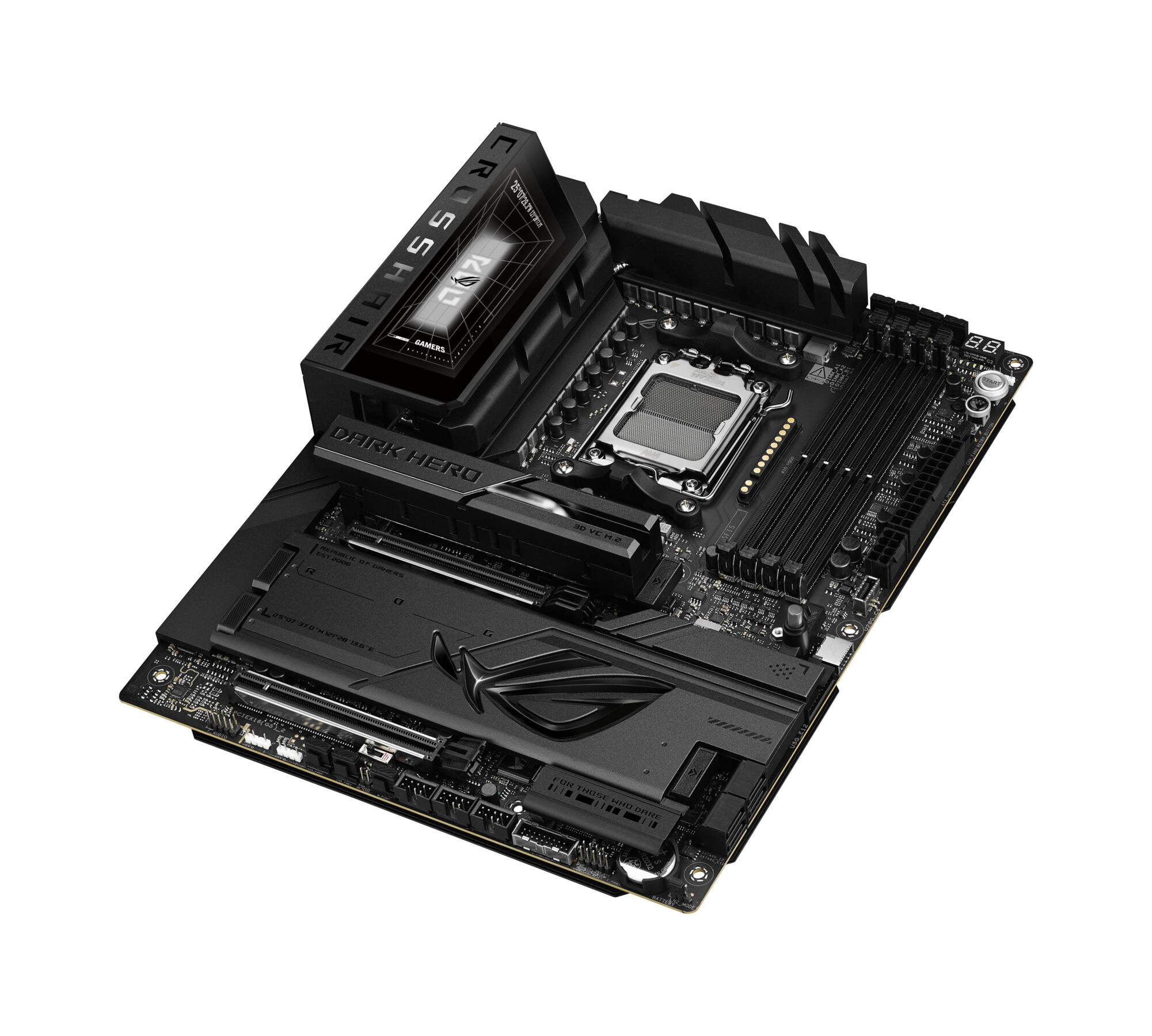 ASUS ROG CROSSHAIR X870E DARK HERO (AM5) (D) ASUS ROG CROSSHAIR X870E DARK HERO (AM5) (D)