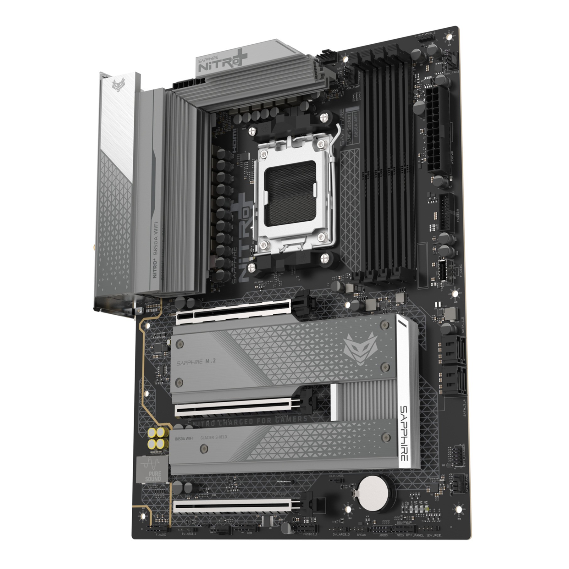 Sapphire Nitro+ B850A WIFI7 (AM5) (D) Sapphire Nitro+ B850A WIFI7 (AM5) (D)