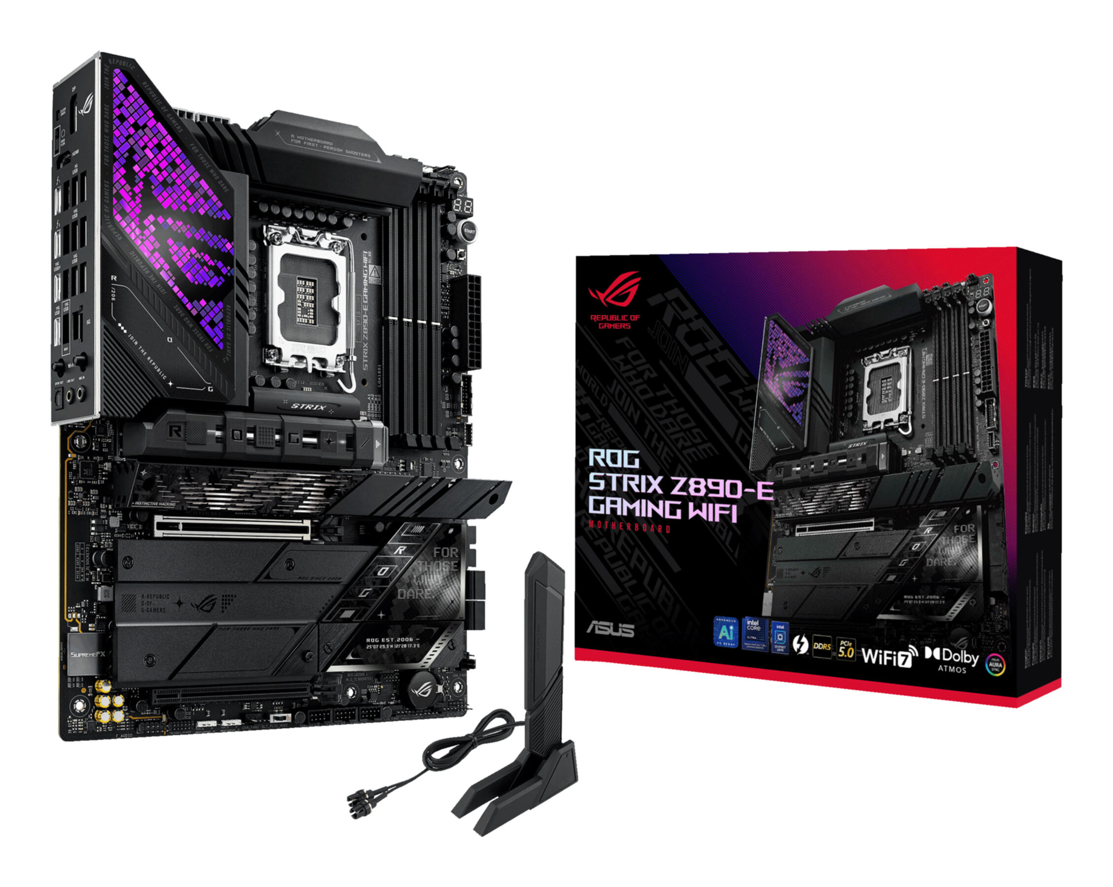 ASUS ROG STRIX Z890-E GAMING WIFI (1851) (D) ASUS ROG STRIX Z890-E GAMING WIFI (1851) (D)