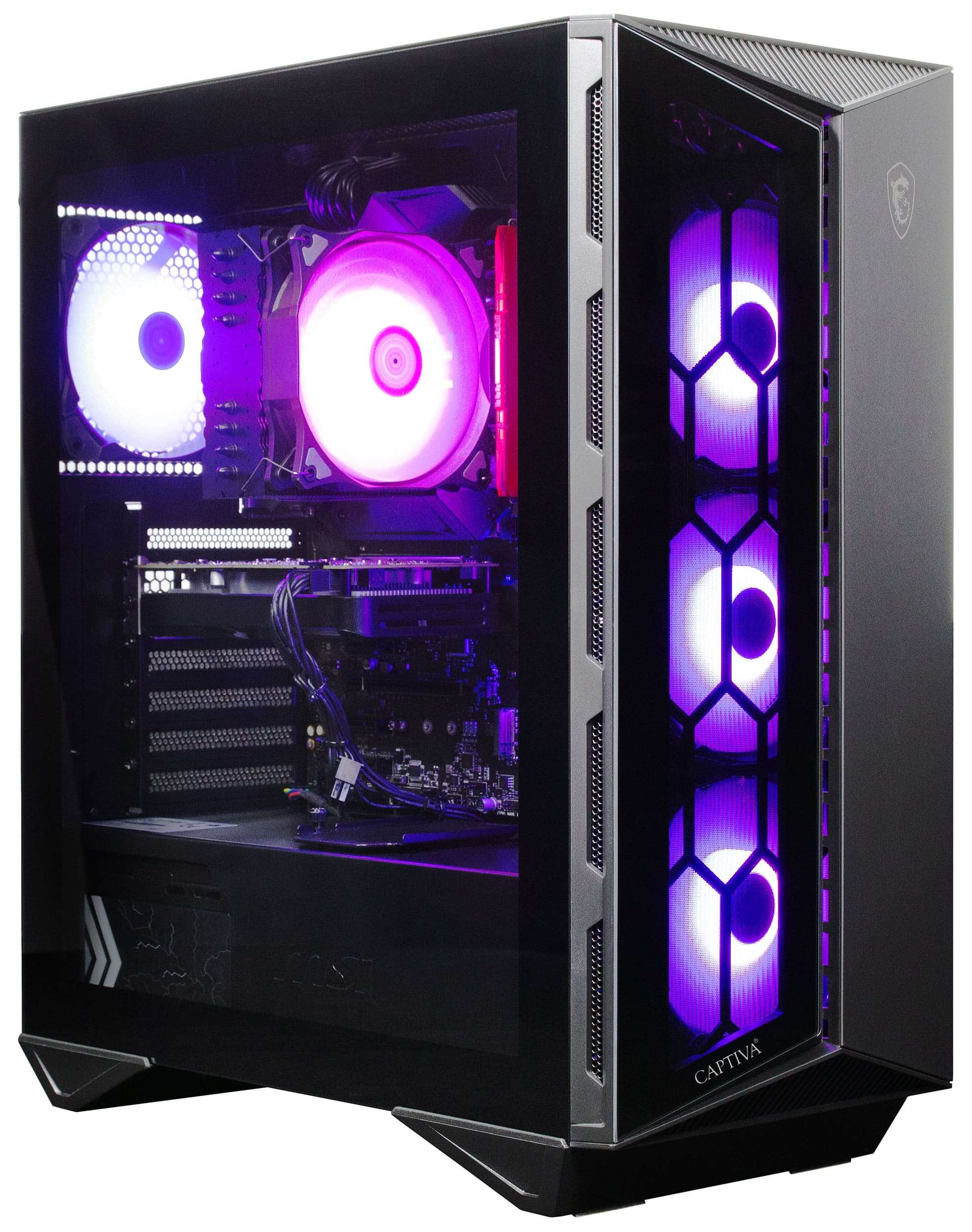 Captiva PC Highend Gaming I93-625 (i9-14900KF/RTX5070 Ti 16GB GDDR7/SSD 2TB/32GB/WLAN/w/o OS)