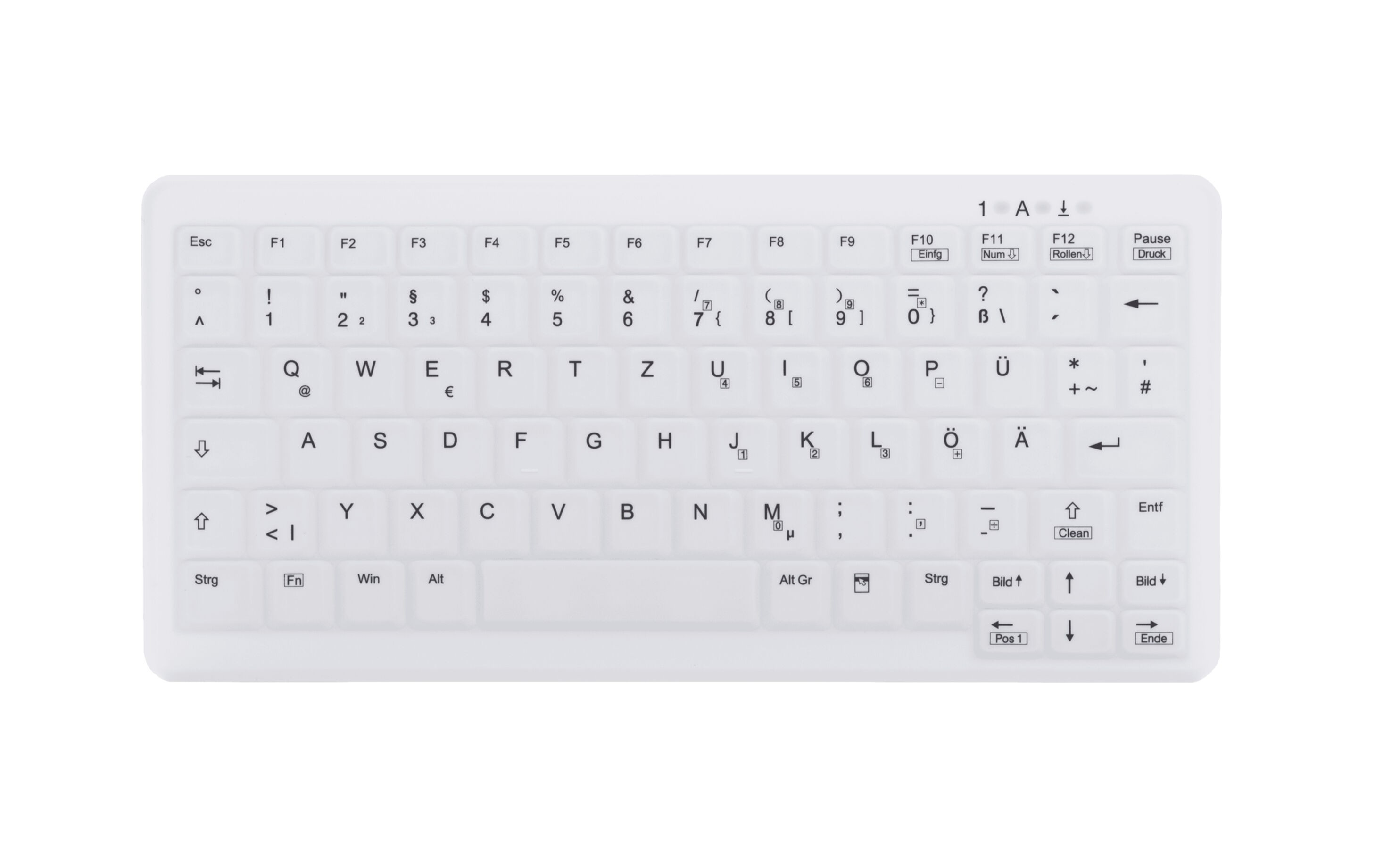 Keyboard Contour Medical ACTIVE KEY AK-C4110 wireless white (DE) (AK-C4110F-U1-W/GE)