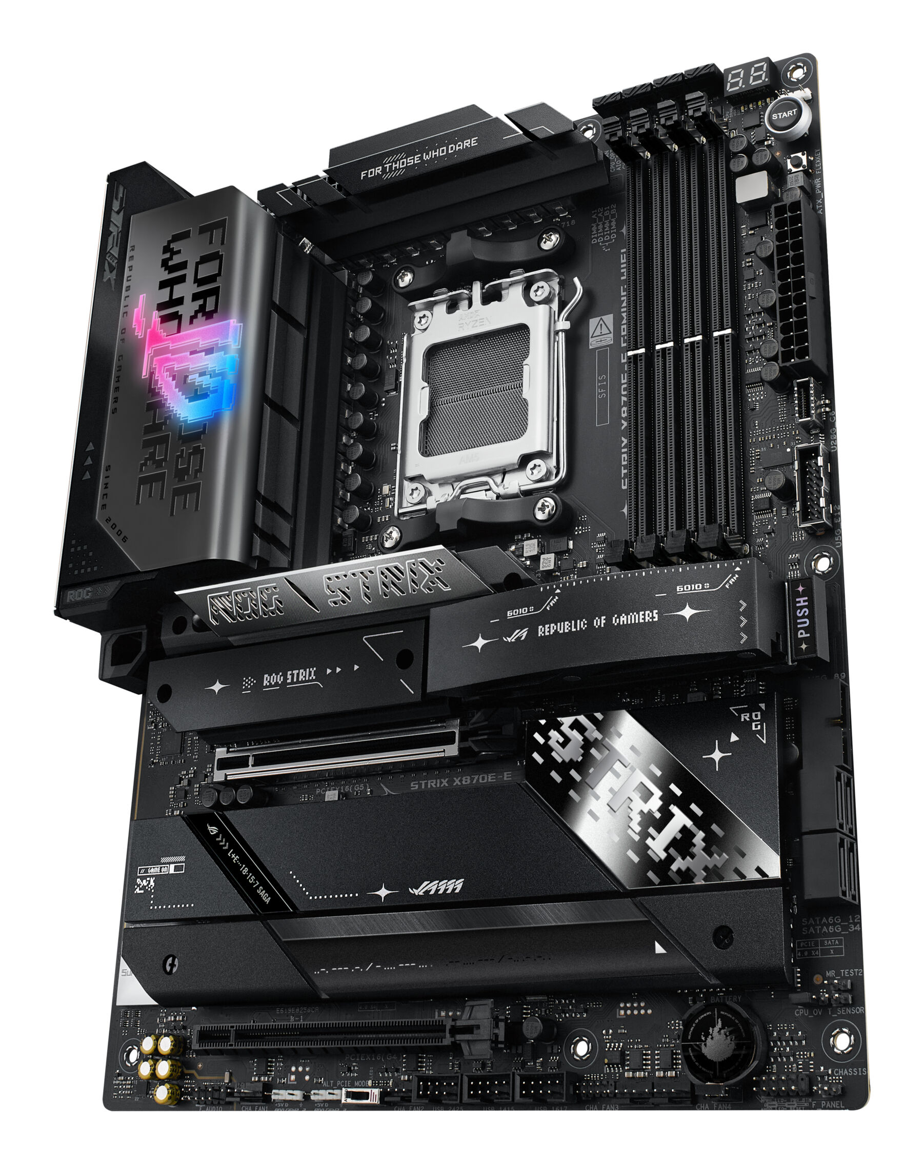 ASUS ROG STRIX X870E-E Gaming WIFI (AM5) (D) ASUS ROG STRIX X870E-E Gaming WIFI (AM5) (D)