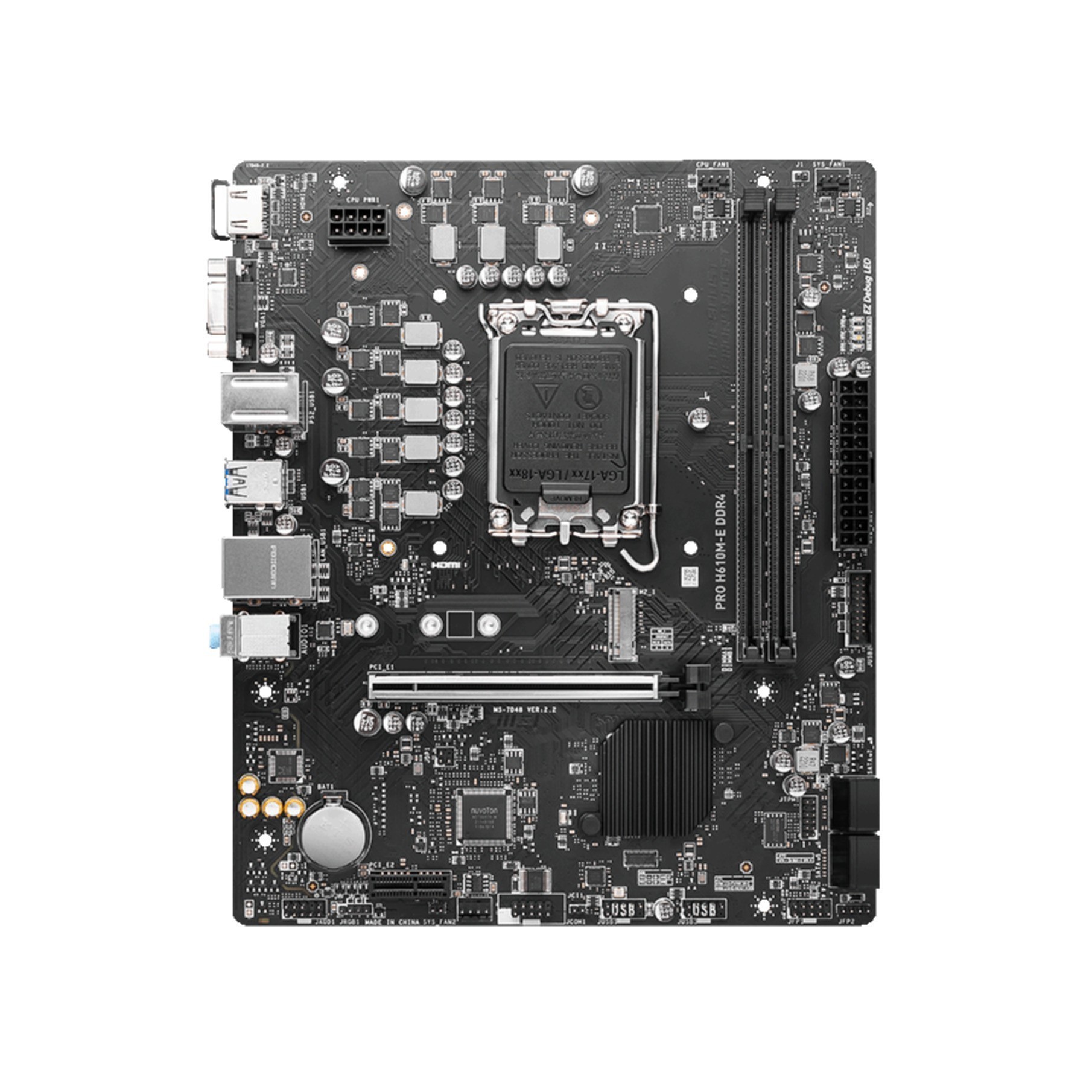 MSI H610M-E PRO DDR4 (1700) (D) MSI H610M-E PRO DDR4 (1700) (D)
