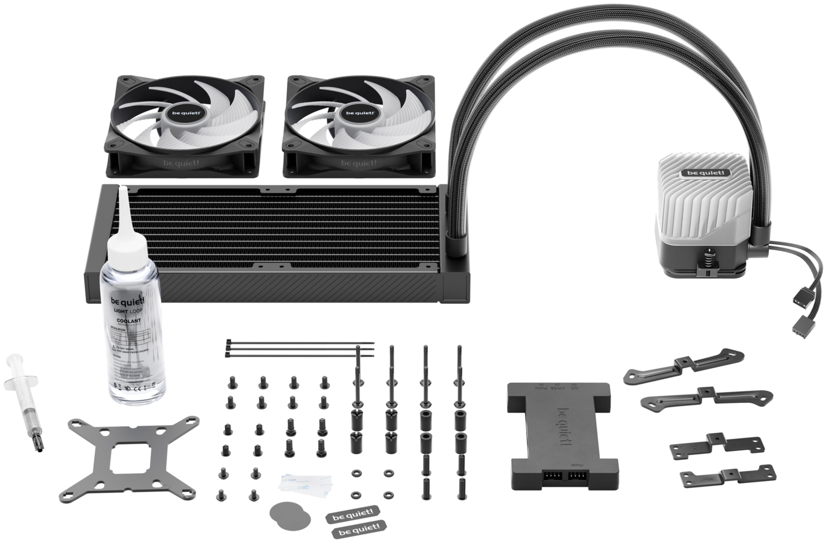 Cooler Be Quiet! Light Loop - Prozessor - Wasserkühlung - 240mm (BW020) Cooler Be Quiet! Light Loop - Prozessor - Wasserkühlung - 240mm (BW020)