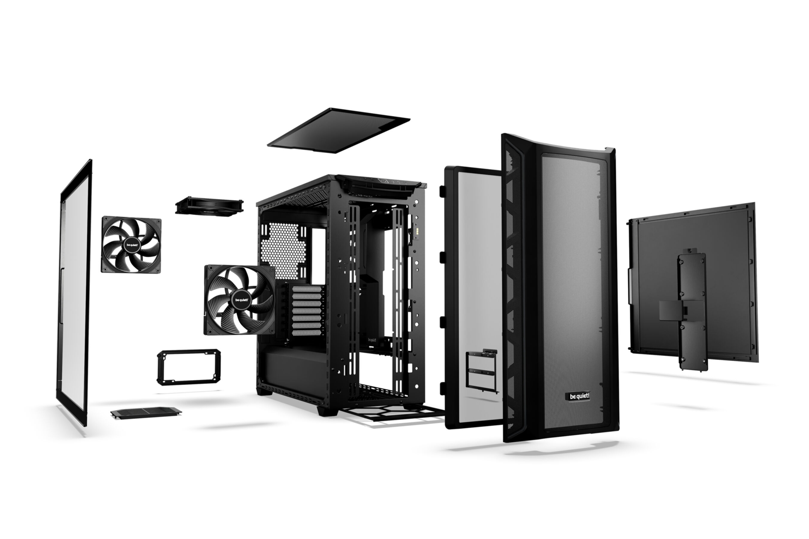 PC- Gehäuse BeQuiet Shadow Base 800 - schwarz PC- Gehäuse BeQuiet Shadow Base 800 - schwarz