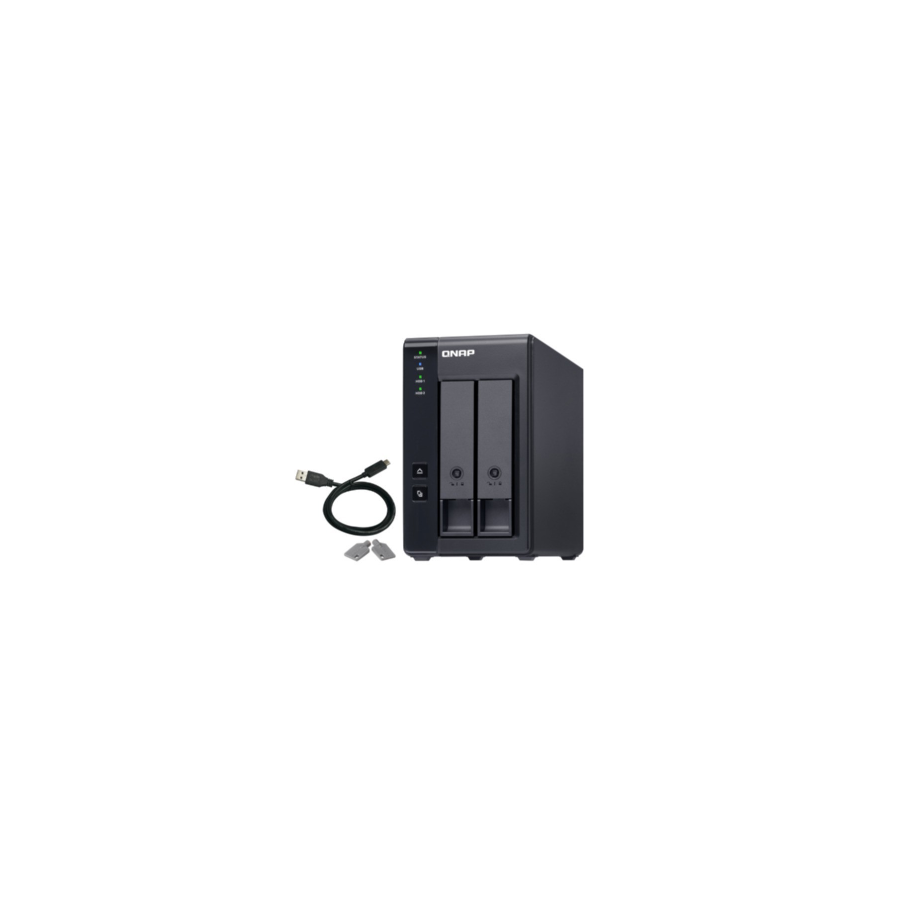 NAS Server QNAP TR-002 - 2 Schächte NAS Server QNAP TR-002 - 2 Schächte