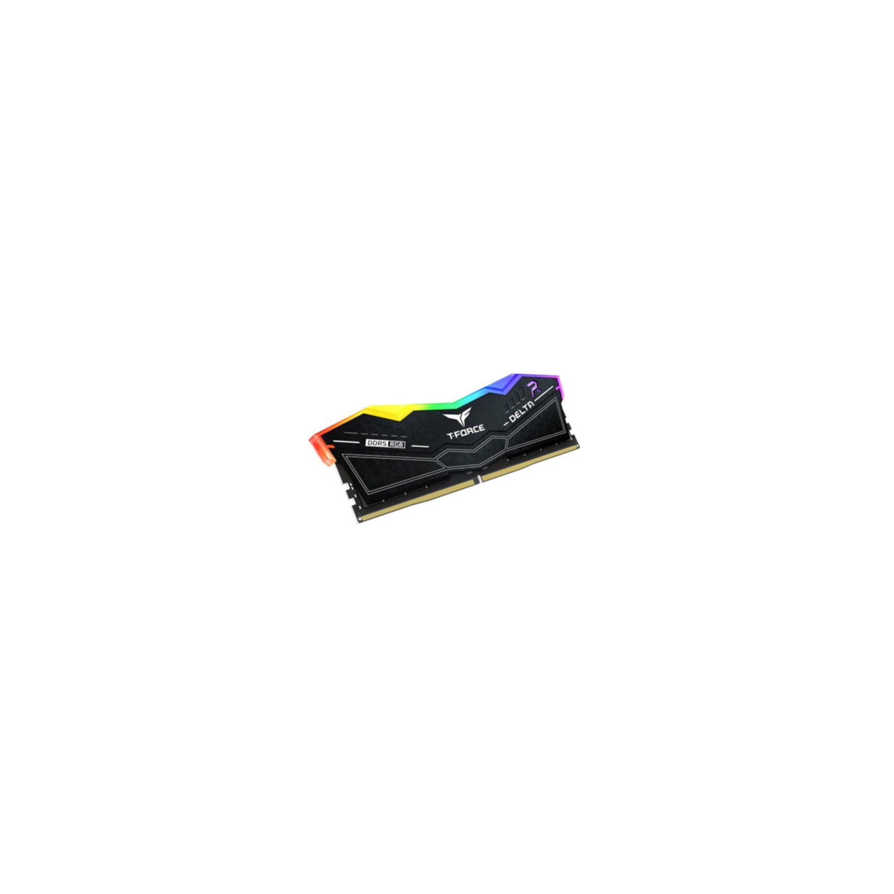 DDR5 32GB KIT 2x16GB PC 6000 Team T-Force Delta RGB FF3D532G6000HC38ADC01 schwarz