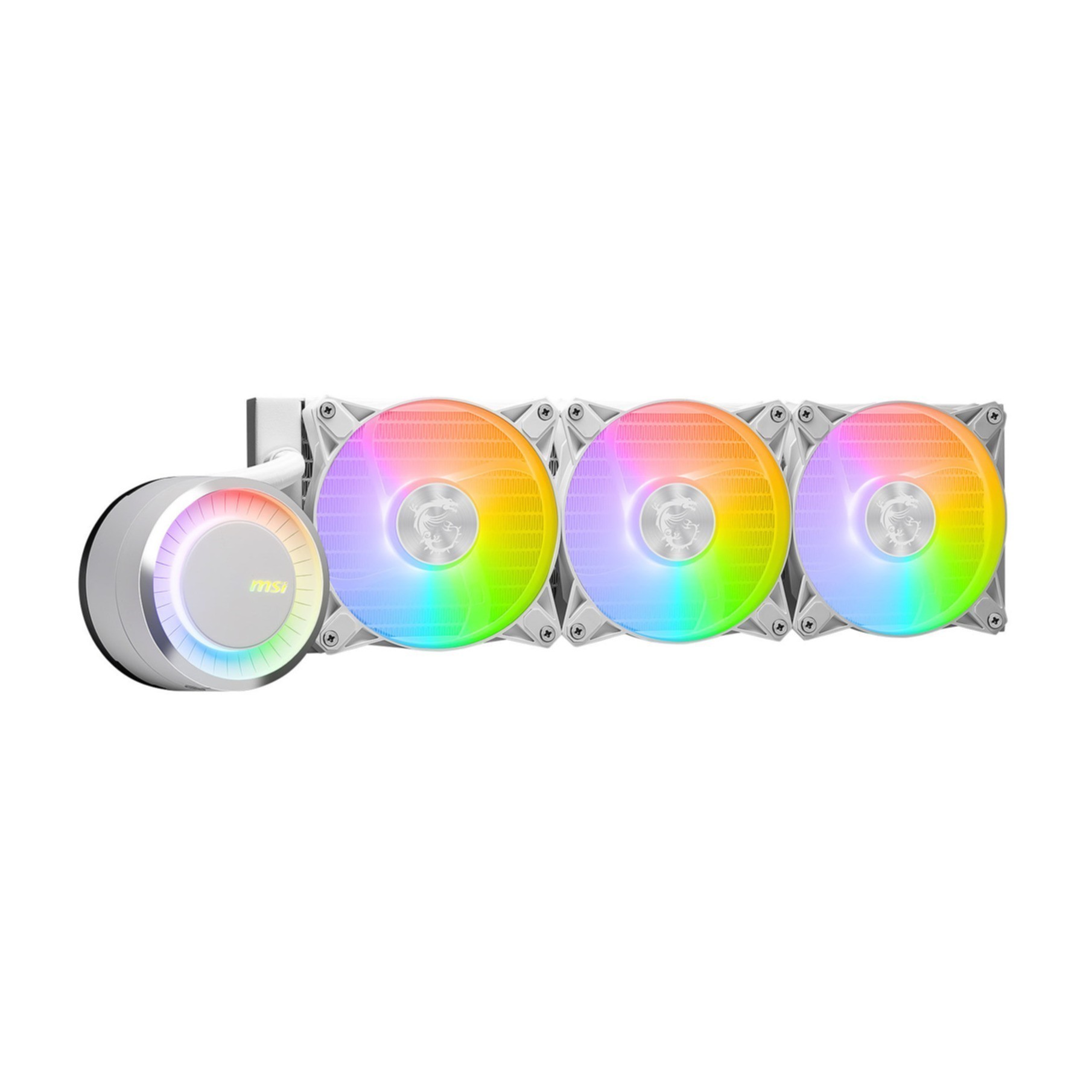Cooler MSI MAG CORELIQUID E360 White - Wasserkühlung Cooler MSI MAG CORELIQUID E360 White - Wasserkühlung