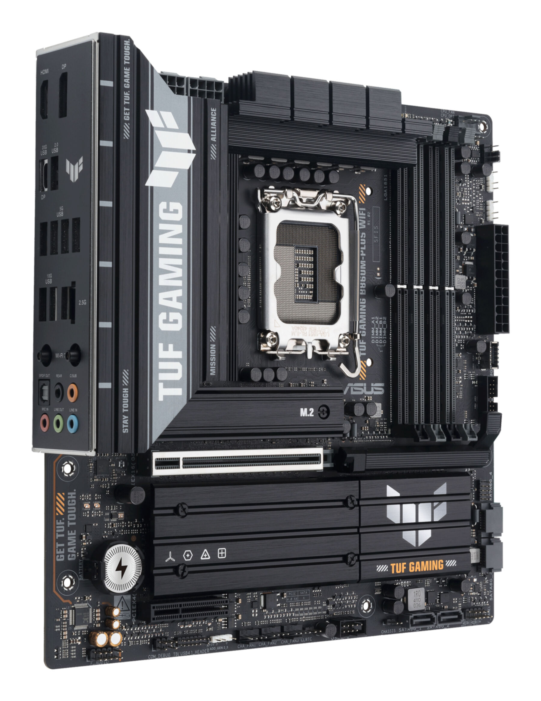 ASUS TUF GAMING B860M-PLUS WIFI (1851) (D) ASUS TUF GAMING B860M-PLUS WIFI (1851) (D)