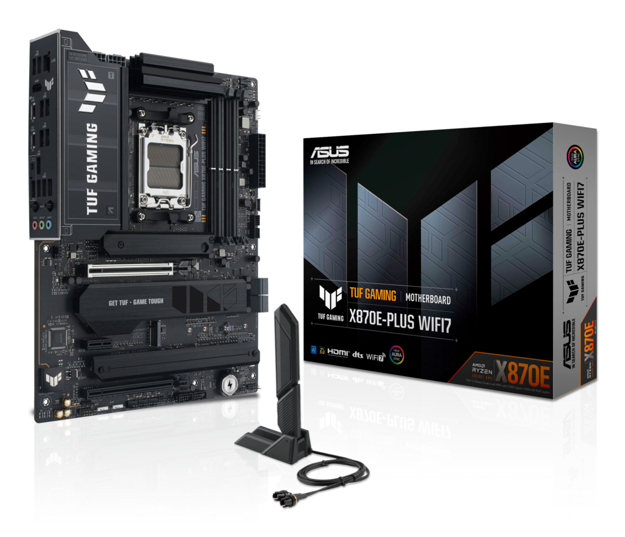 ASUS TUF X870E-PLUS Gaming WIFI7 (AM5) (D) ASUS TUF X870E-PLUS Gaming WIFI7 (AM5) (D)