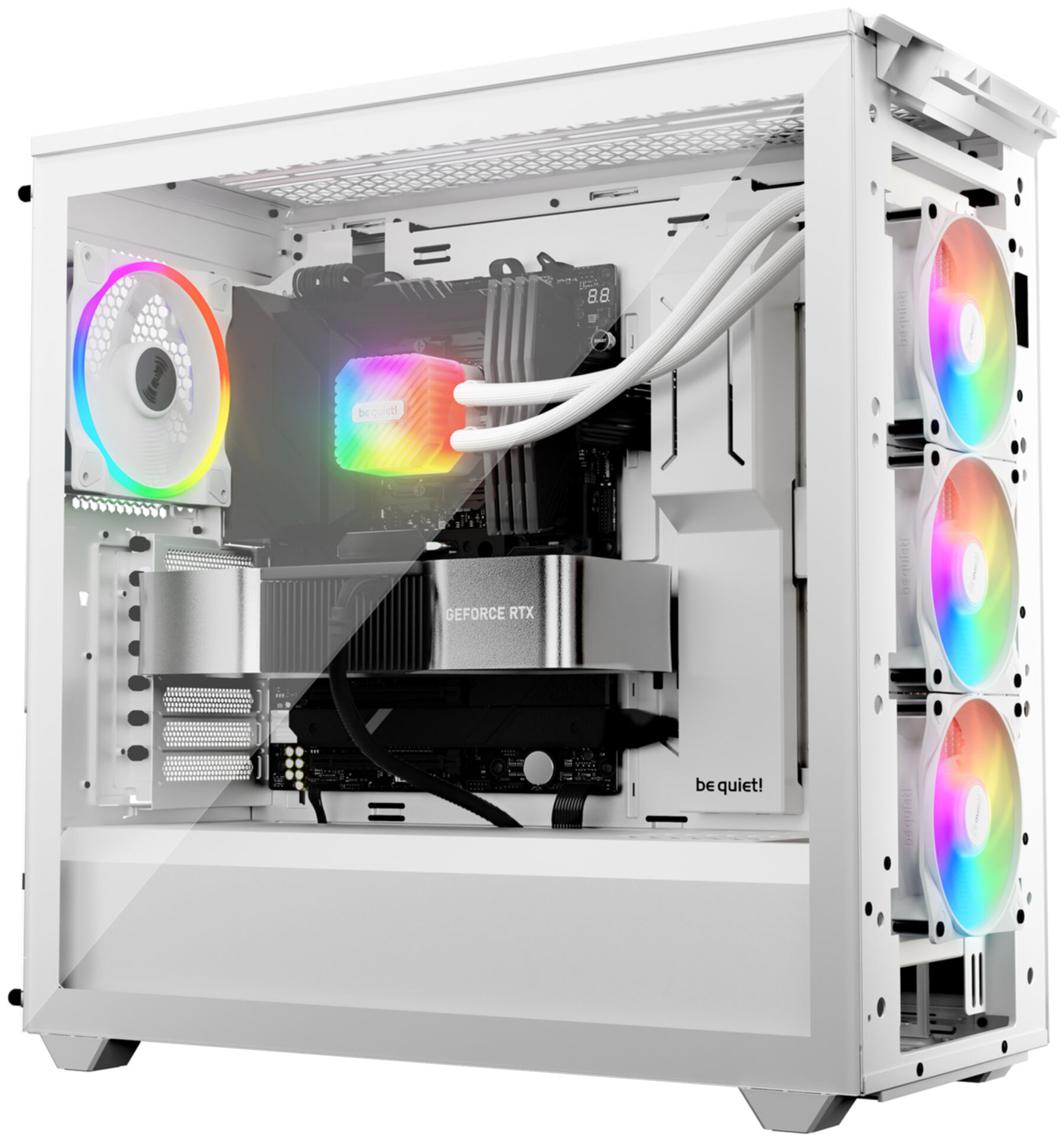 Cooler Be Quiet! Light Loop - Prozessor - Wasserkühlung - 360mm White (BW023) Cooler Be Quiet! Light Loop - Prozessor - Wasserkühlung - 360mm White (BW023)