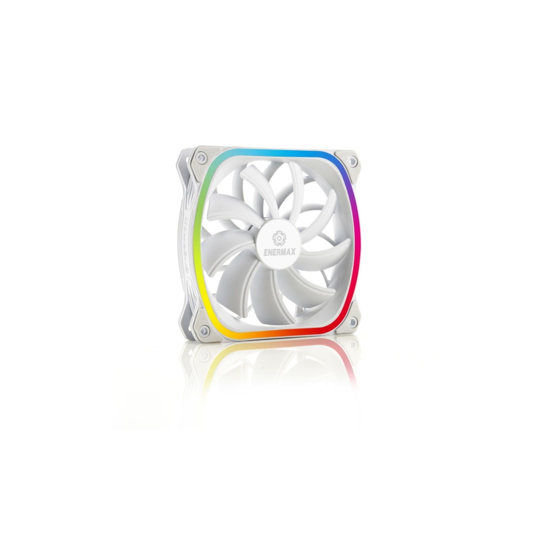 PC- Gehäuselüfter Enermax SquA RGB UCSQARGB12P-W-BP3 - 3er Pack (weiß) PC- Gehäuselüfter Enermax SquA RGB UCSQARGB12P-W-BP3 - 3er Pack (weiß)