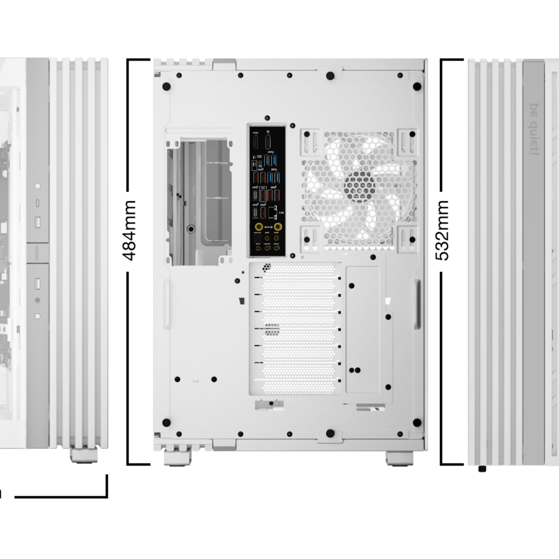 PC- Gehäuse BeQuiet Light Base 900 FX - White PC- Gehäuse BeQuiet Light Base 900 FX - White