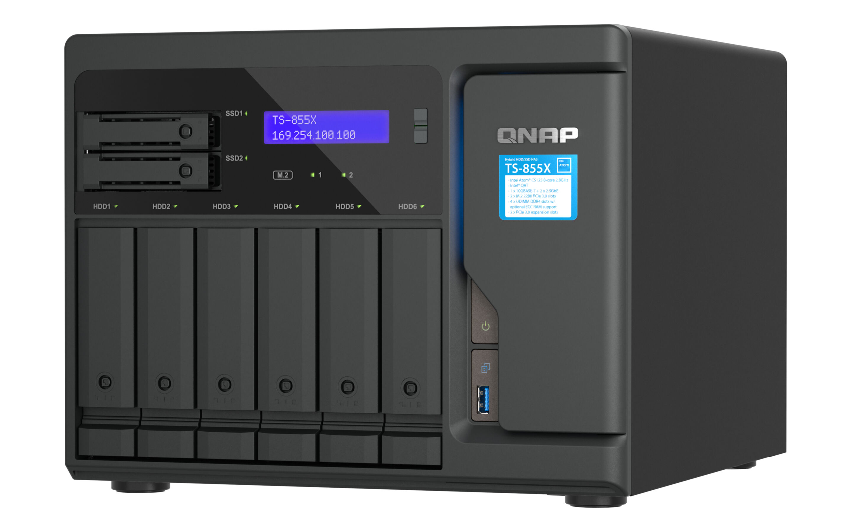NAS Server QNAP TS-855X-8G 8-Bay NAS Server QNAP TS-855X-8G 8-Bay