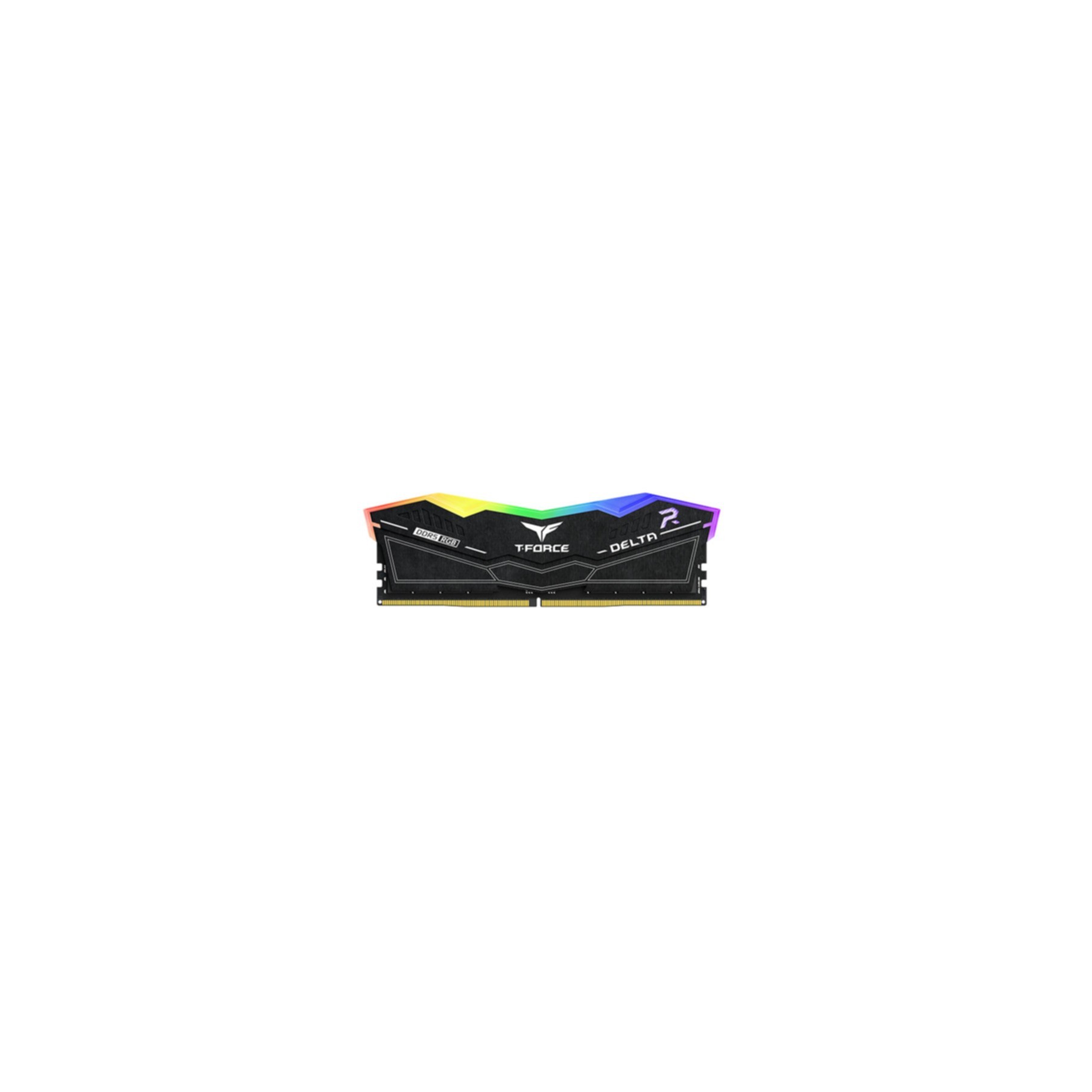 DDR5 32GB KIT 2x16GB PC 6000 Team T-Force Delta RGB FF3D532G6000HC38ADC01 schwarz DDR5 32GB KIT 2x16GB PC 6000 Team T-Force Delta RGB FF3D532G6000HC38ADC01 schwarz