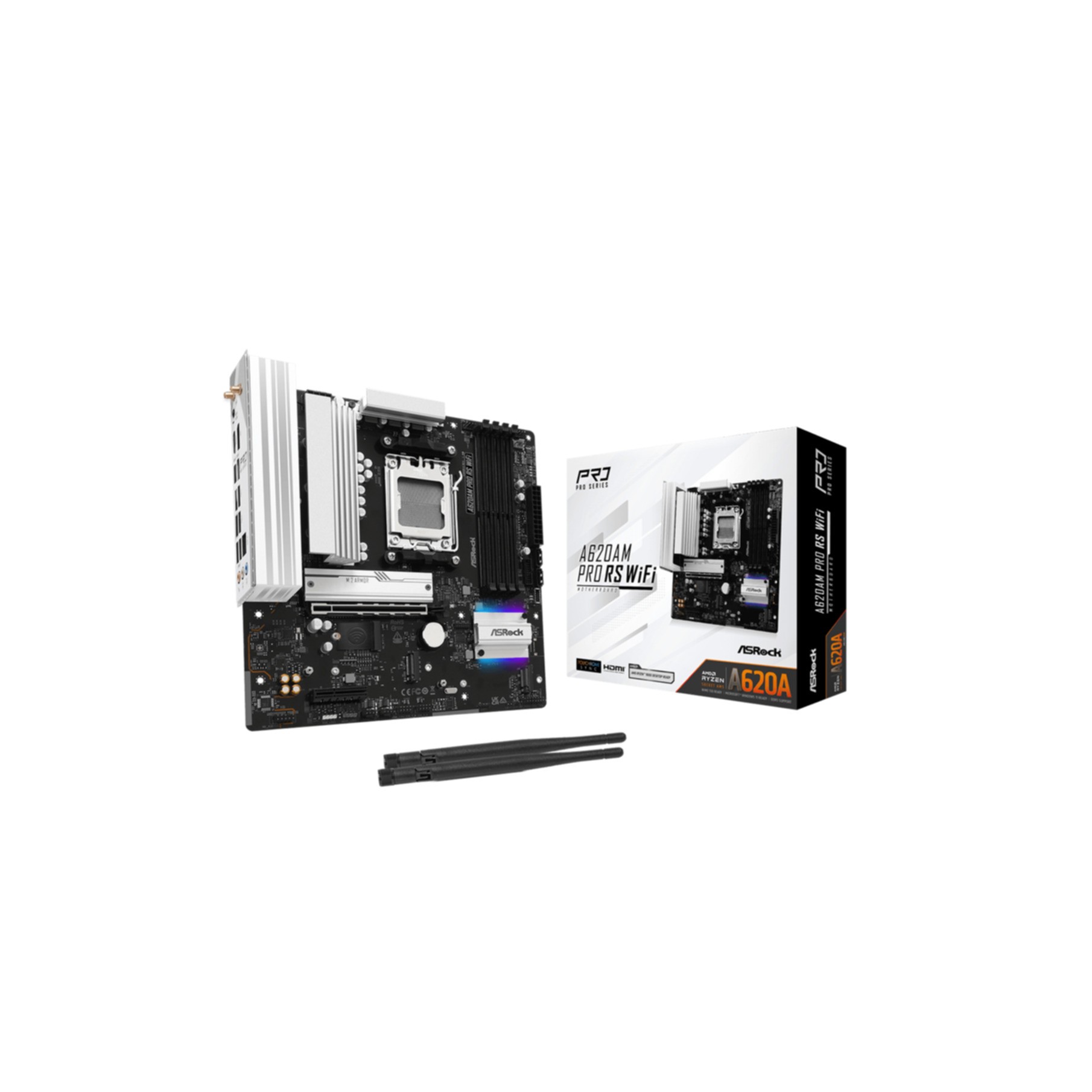 ASROCK A620AM PRO RS WIFI (AM5) (D)