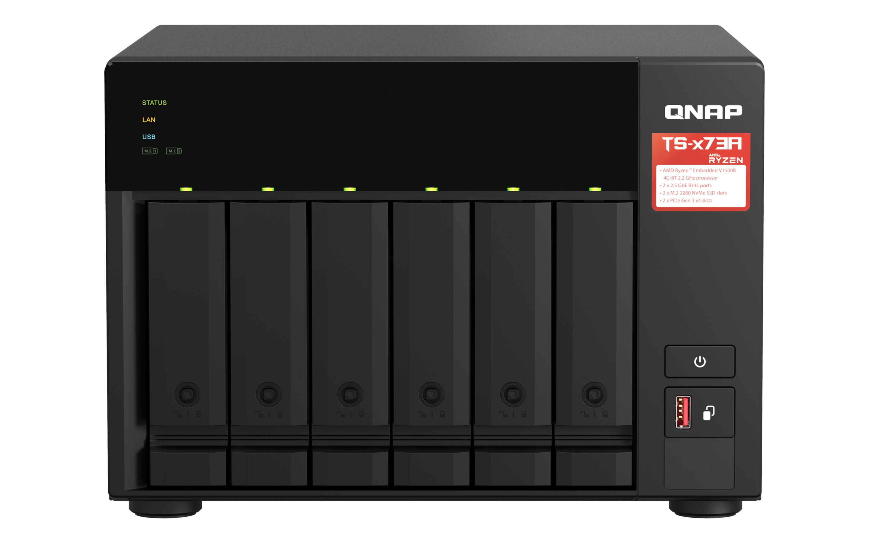 NAS Server QNAP TS-673A-SW5T NAS Server QNAP TS-673A-SW5T