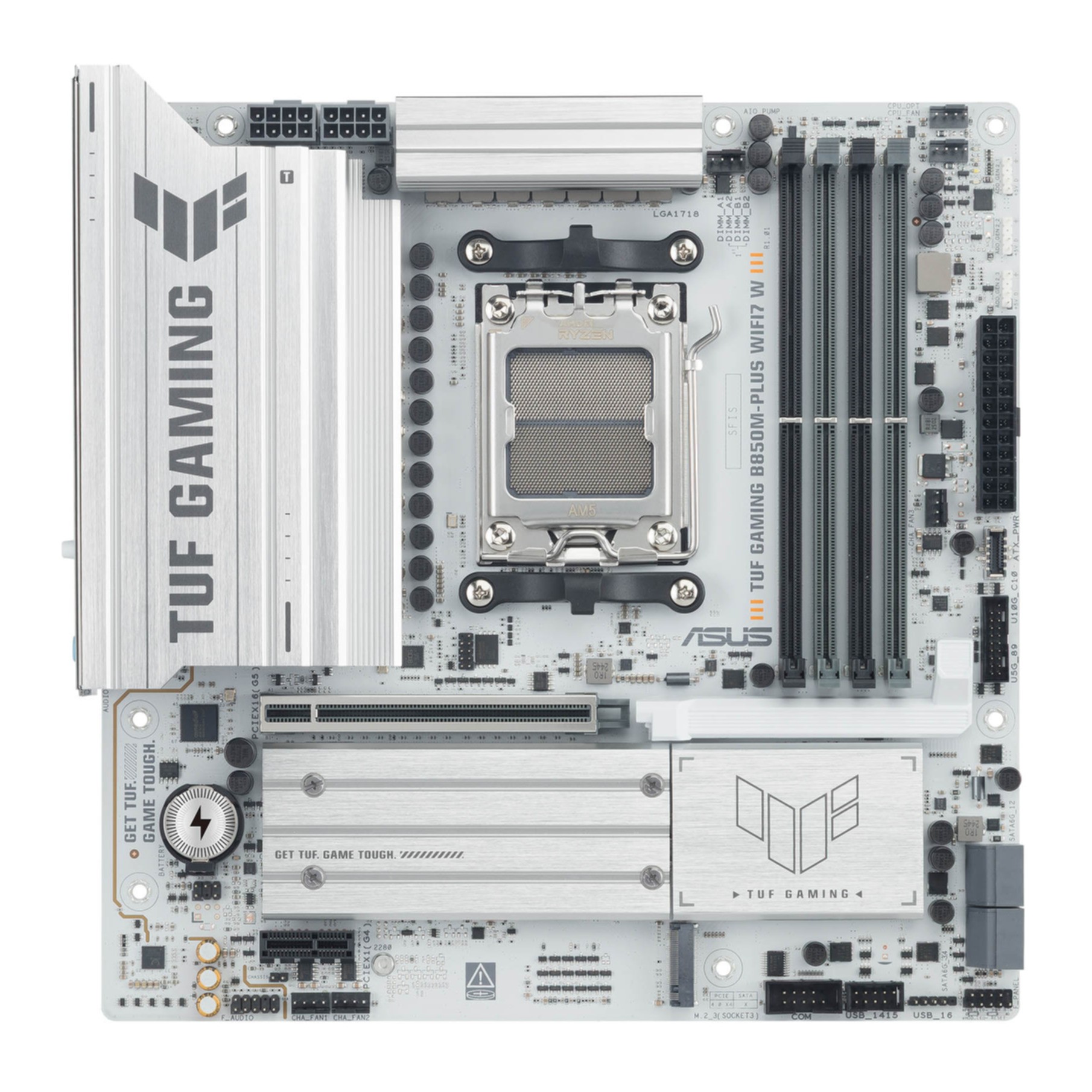 ASUS TUF B850M-PLUS GAMING WIFI7 W (AM5) (D) ASUS TUF B850M-PLUS GAMING WIFI7 W (AM5) (D)