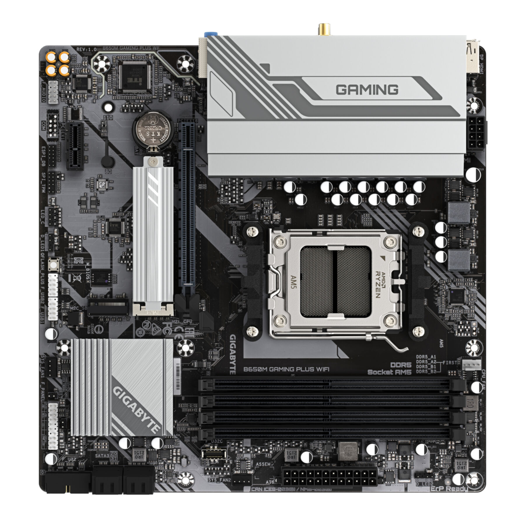 Gigabyte GA-B650M GAMING PLUS WF (AM5) (D) Gigabyte GA-B650M GAMING PLUS WF (AM5) (D)