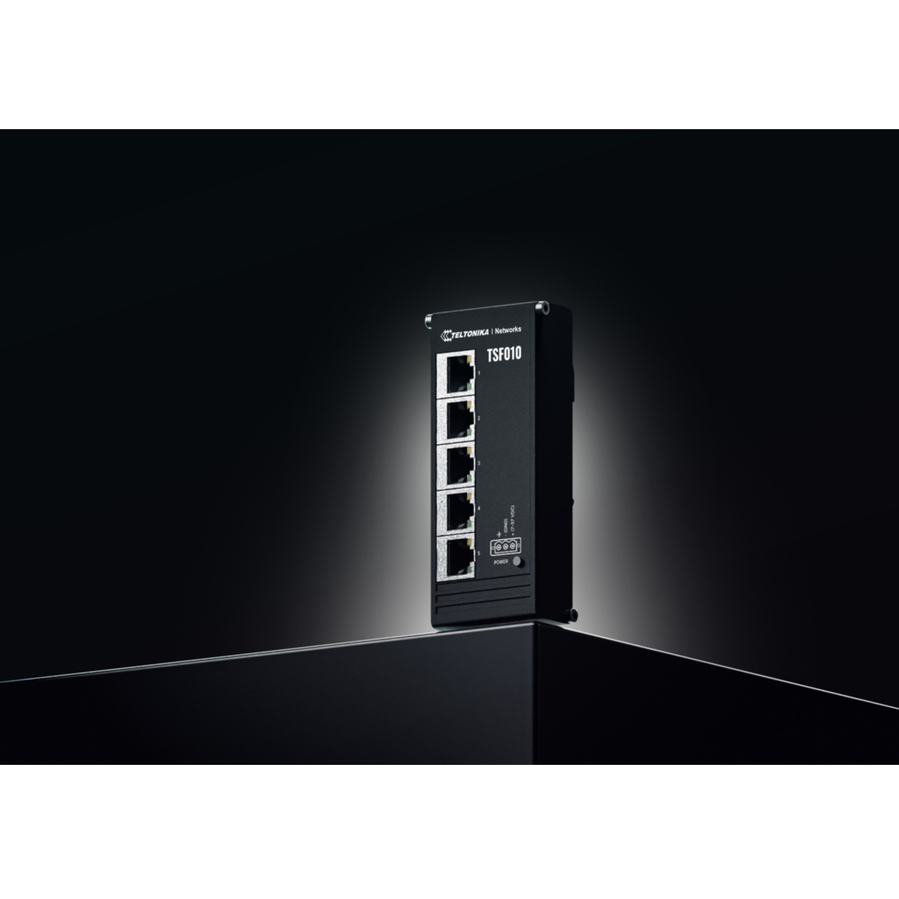 Teltonika TSF010 Unmanaged Ethernet-Switch 5x100 Mbps, flat Teltonika TSF010 Unmanaged Ethernet-Switch 5x100 Mbps, flat
