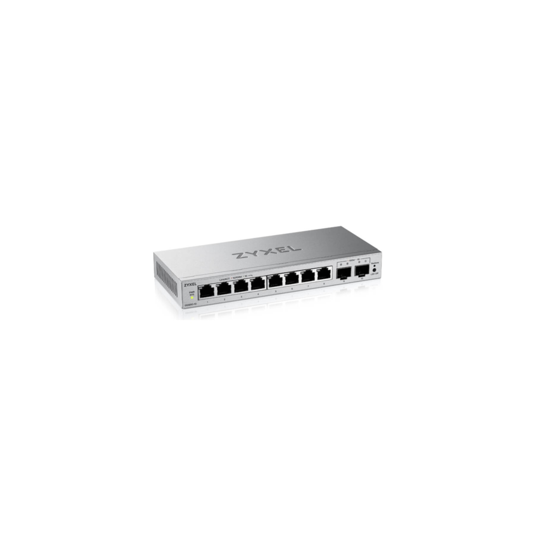 ZyXEL Switch 8-Port 10/100/1000 GS1200-10V3-EU0101F