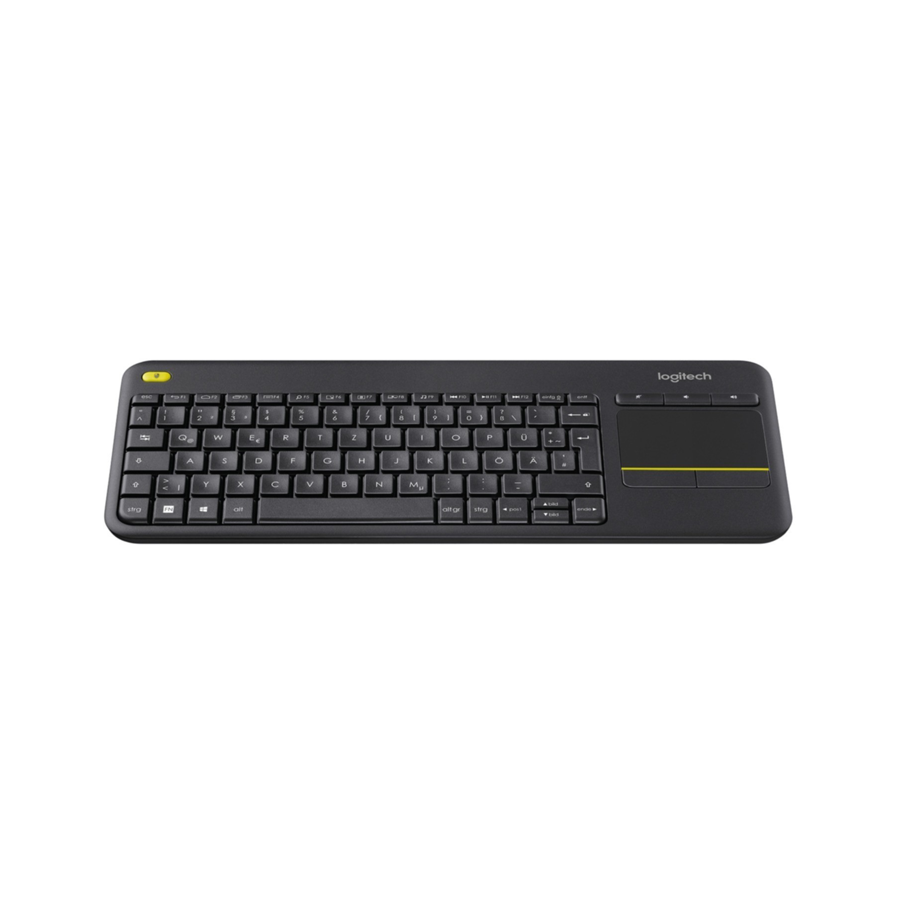 Keyboard Logitech K400 Plus Wireless Touch black (DE) (920-007127) Keyboard Logitech K400 Plus Wireless Touch black (DE) (920-007127)