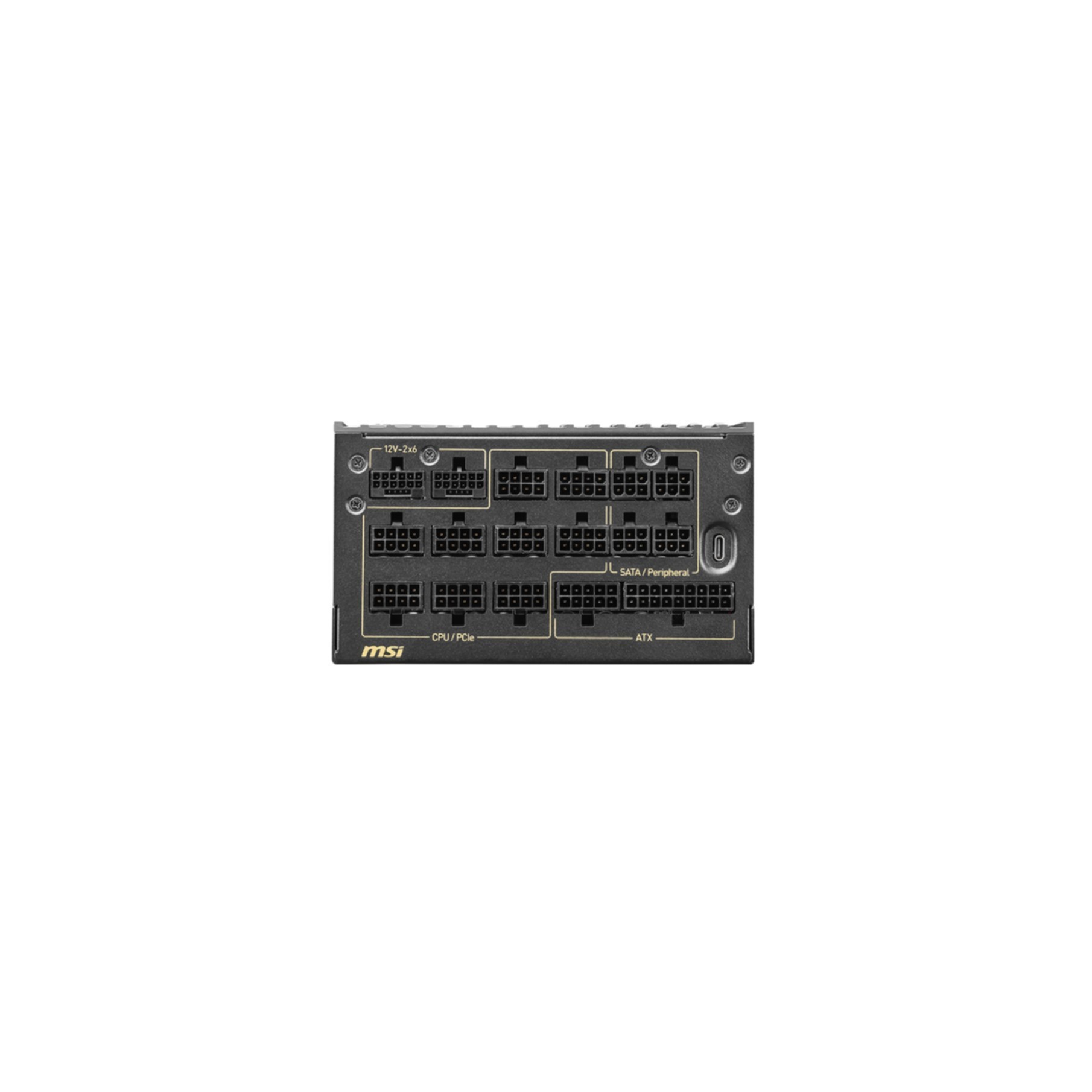 PC-Netzteil MSI MEG Ai1600T PCIE 5.1 - ATX3.1 306-7ZPEX11-CE0 PC-Netzteil MSI MEG Ai1600T PCIE 5.1 - ATX3.1 306-7ZPEX11-CE0