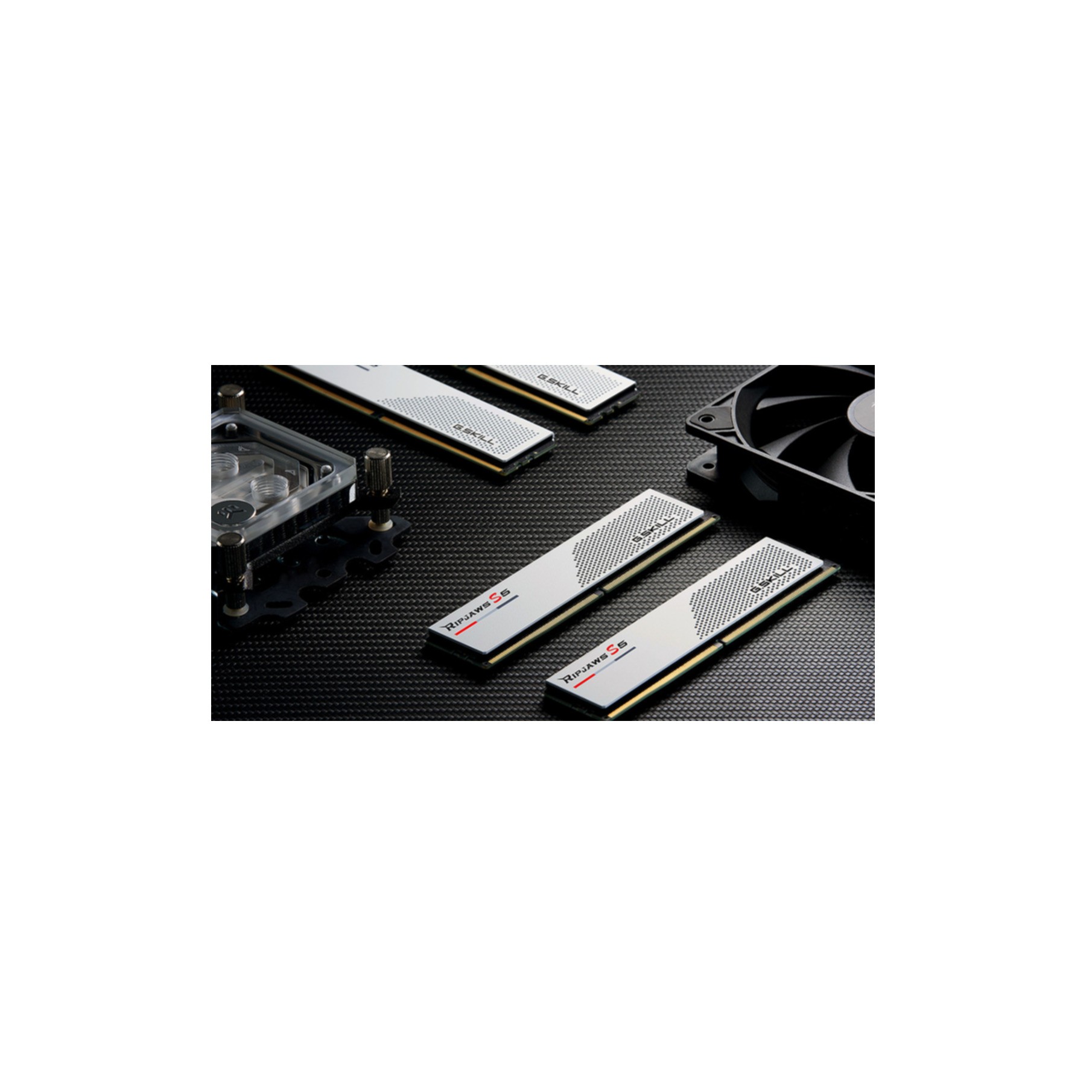 DDR5 32GB KIT 2x16GB PC 6000 G.Skill Ripjaws S5 F5-6000J3040F16GX2-RS5W DDR5 32GB KIT 2x16GB PC 6000 G.Skill Ripjaws S5 F5-6000J3040F16GX2-RS5W