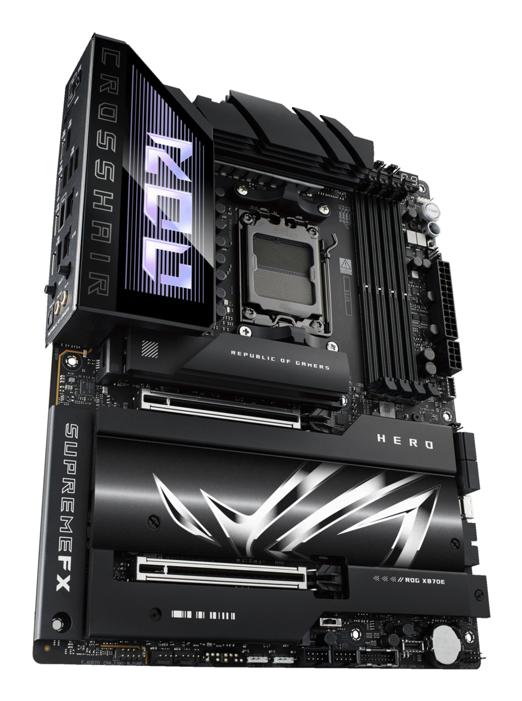ASUS ROG CROSSHAIR X870E HERO (AM5) (D) ASUS ROG CROSSHAIR X870E HERO (AM5) (D)