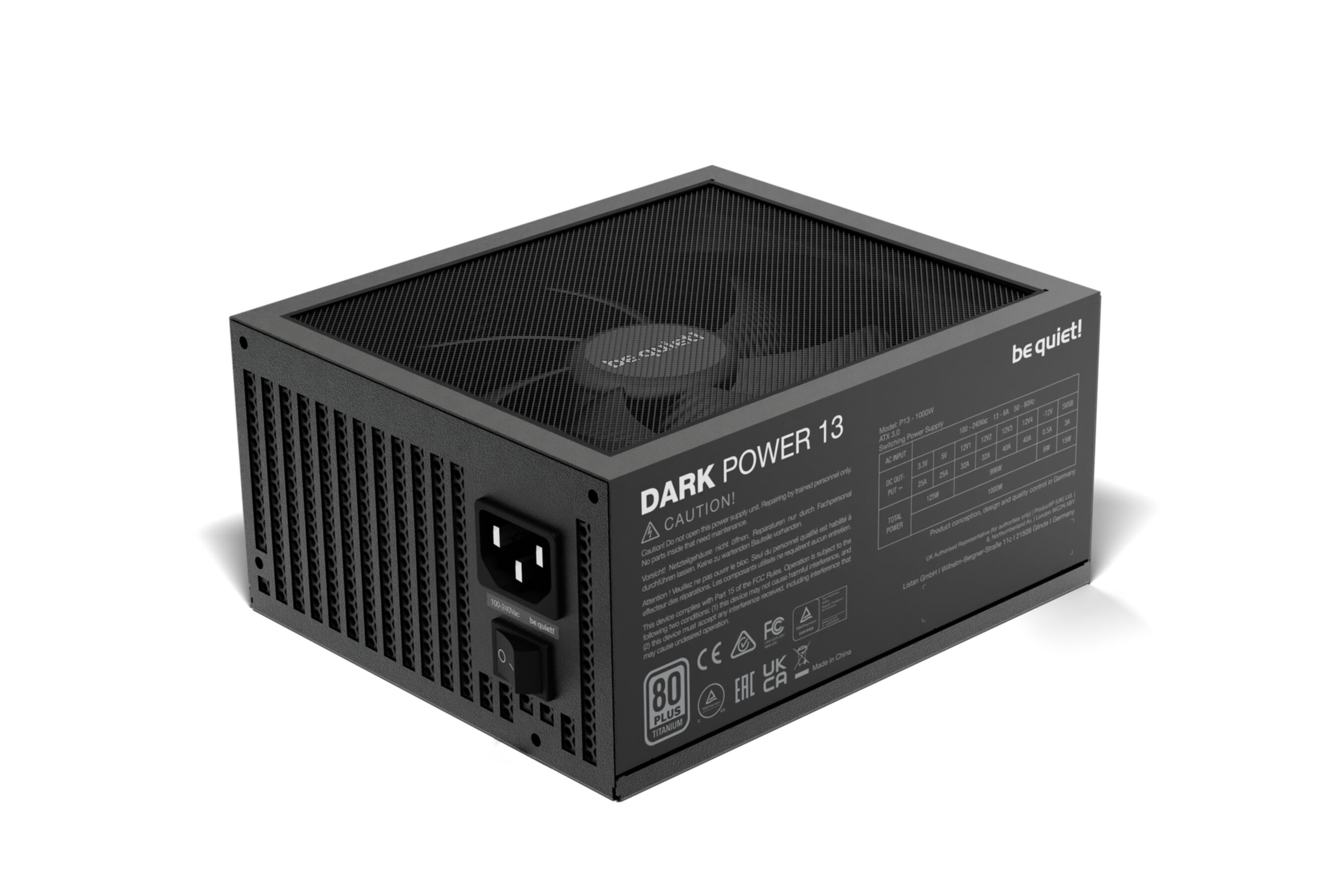 PC- Netzteil Be Quiet Dark Power 13 1000W PC- Netzteil Be Quiet Dark Power 13 1000W