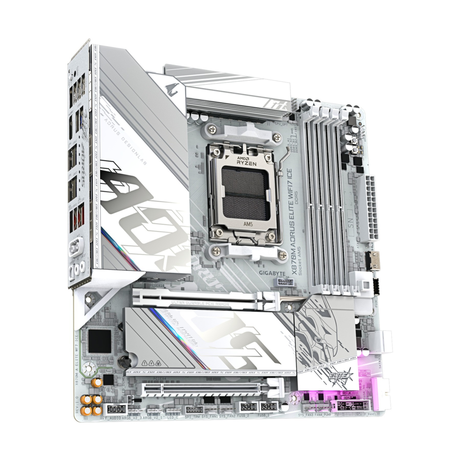 Gigabyte GA-X870M A ELITE WF7 ICE (AM5) (D)