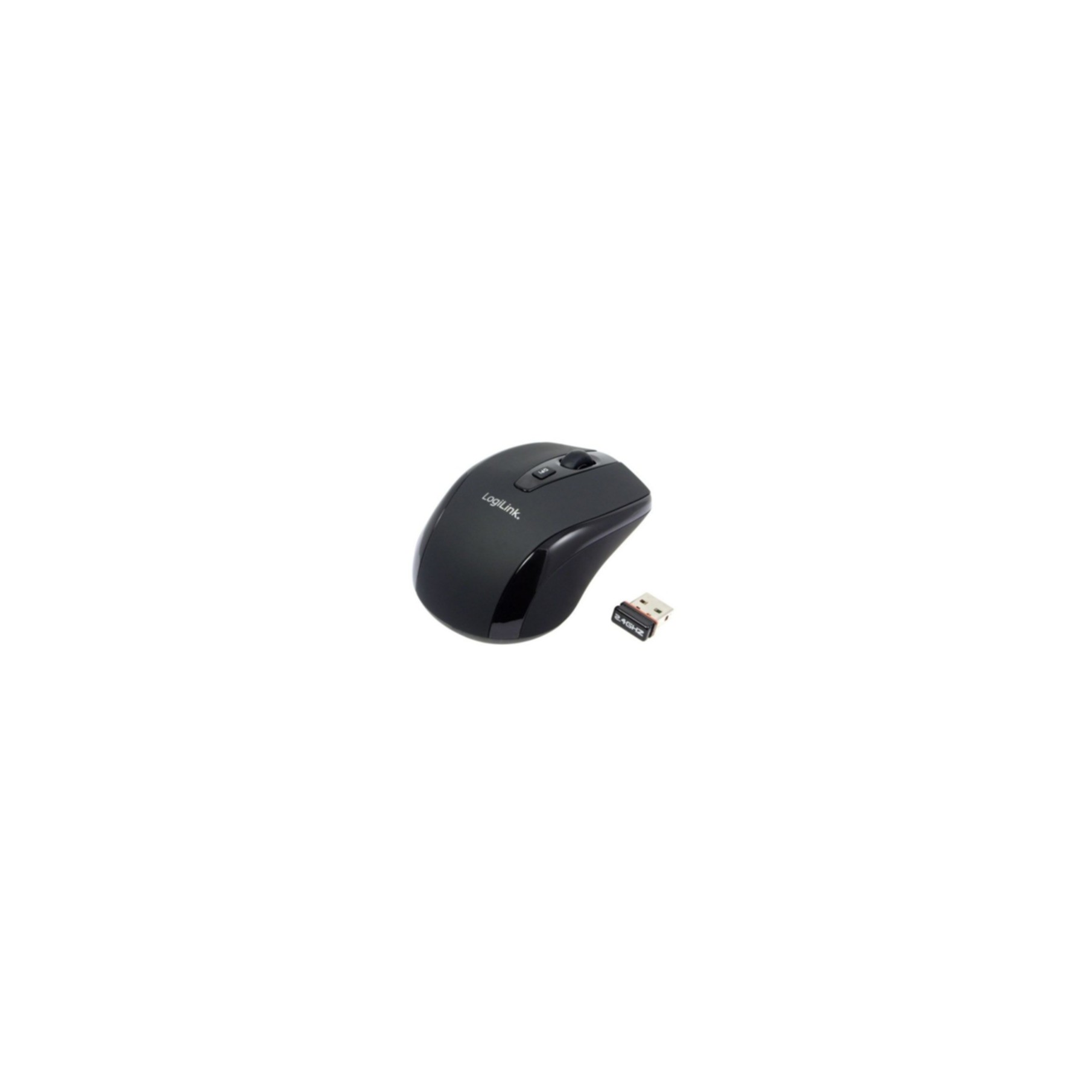 Mouse LogiLink Wireless Optical Mini Mouse, 2,4GHz, black (ID0031)
