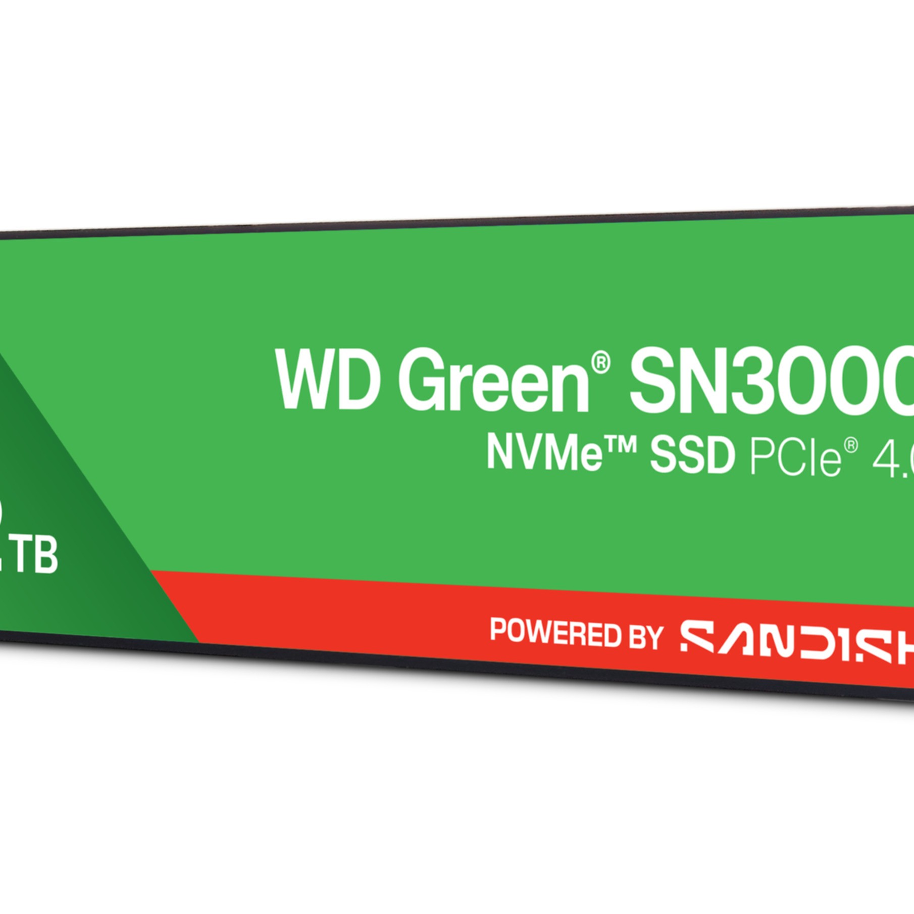 SSD WD Green 2TB SN3000 NVME M.2 PCIe 4.0 x4 WDS200T4G0E