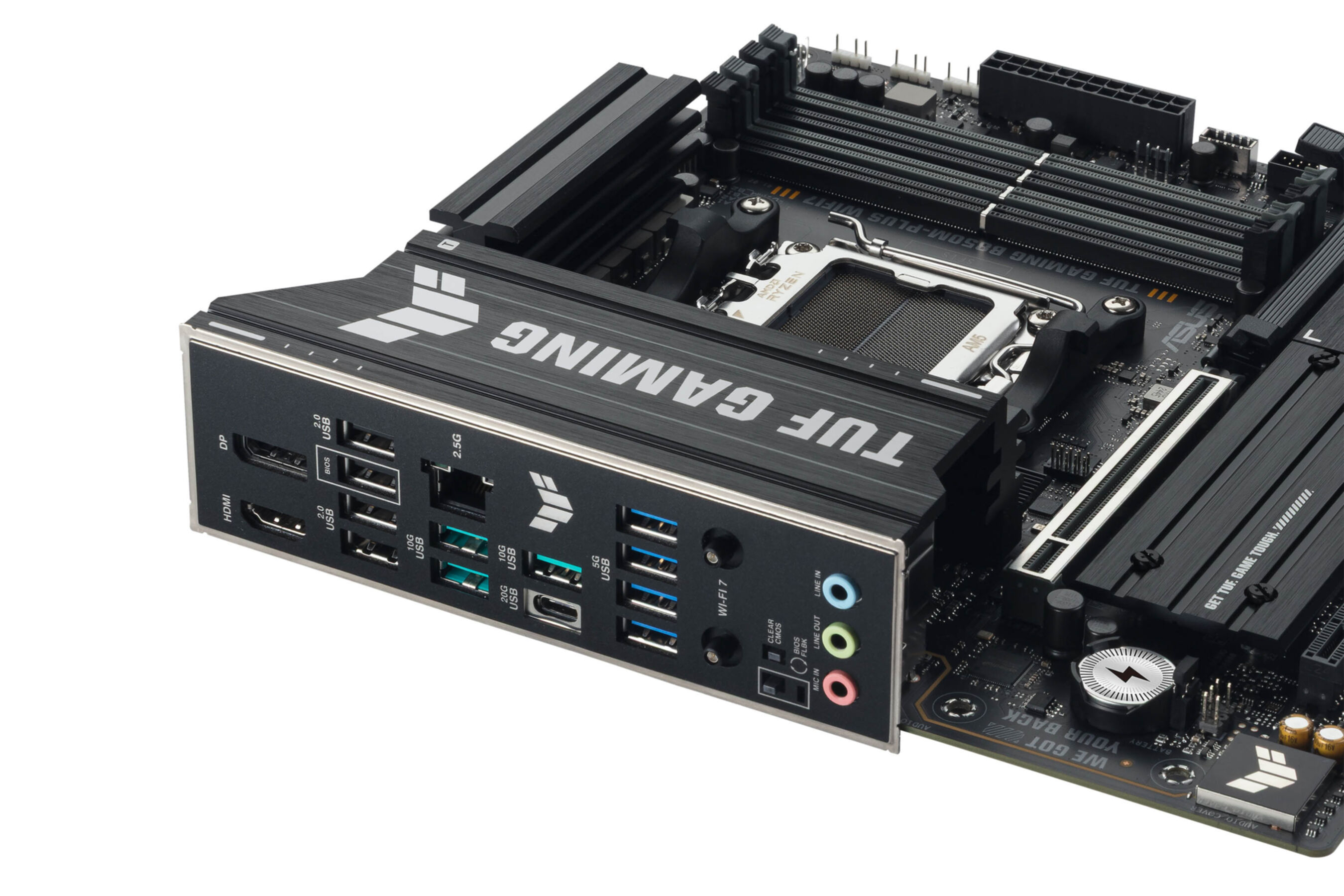 ASUS TUF B850M-PLUS GAMING WIFI7 (AM5) (D) ASUS TUF B850M-PLUS GAMING WIFI7 (AM5) (D)