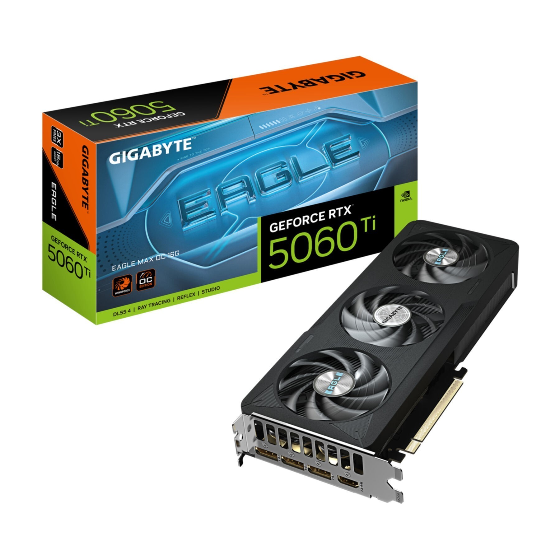 VGA Gigabyte GeForce® RTX 5060 TI 16GB Eagle Max OC VGA Gigabyte GeForce® RTX 5060 TI 16GB Eagle Max OC