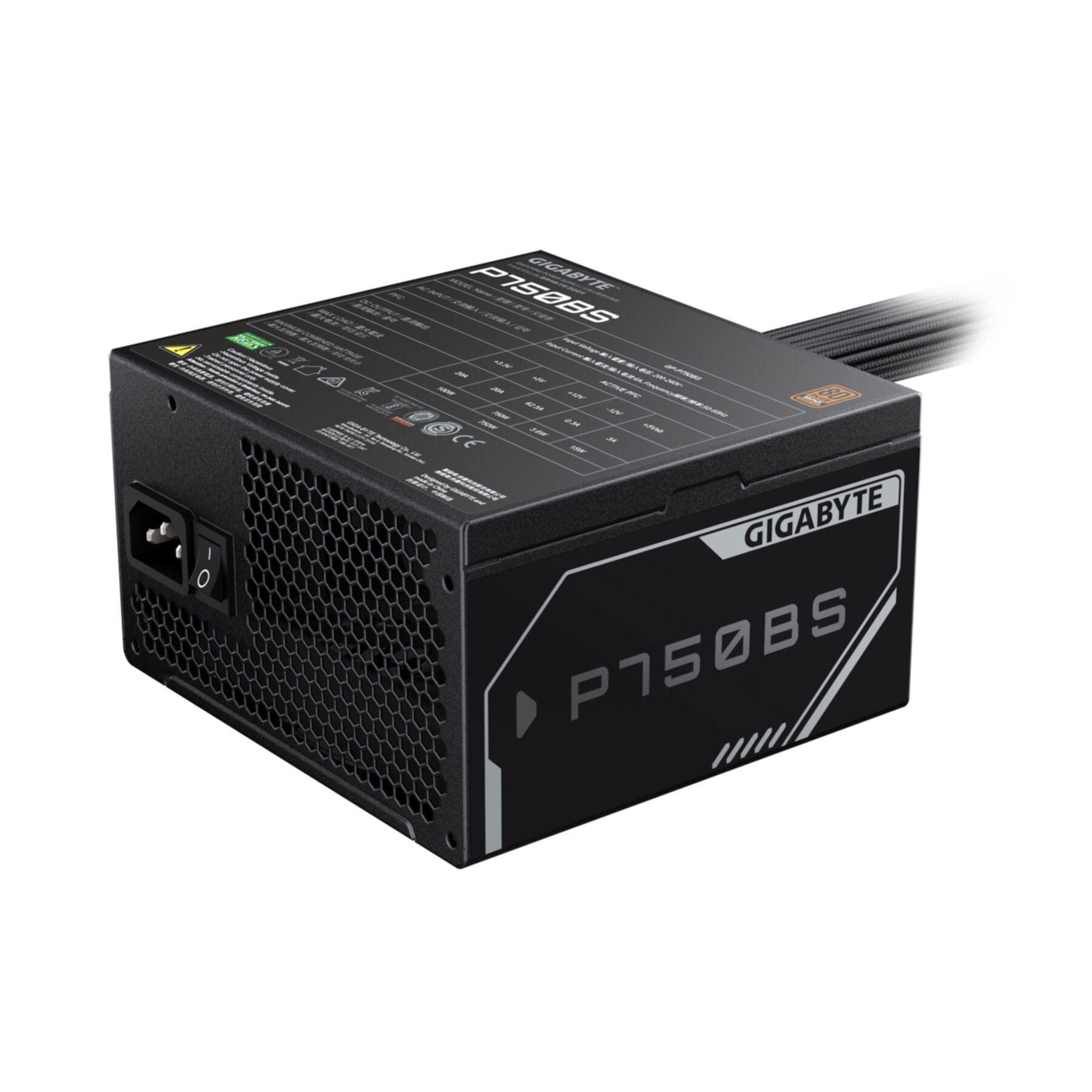 PC- Netzteil Gigabyte GP-P750BS 750W Bronze PC- Netzteil Gigabyte GP-P750BS 750W Bronze