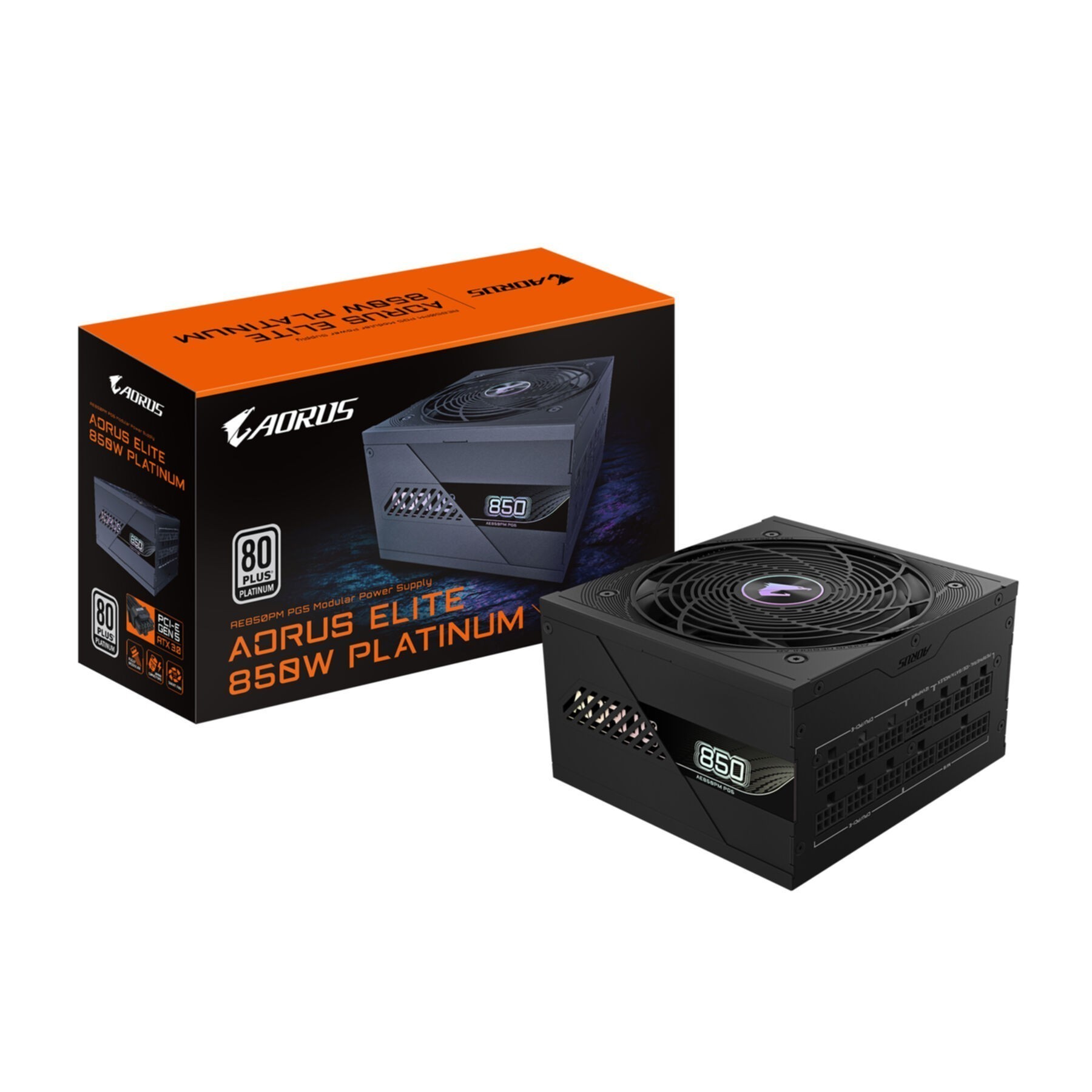 PC- Netzteil Gigabyte AORUS ELITE AE850PM 850W Black PC- Netzteil Gigabyte AORUS ELITE AE850PM 850W Black