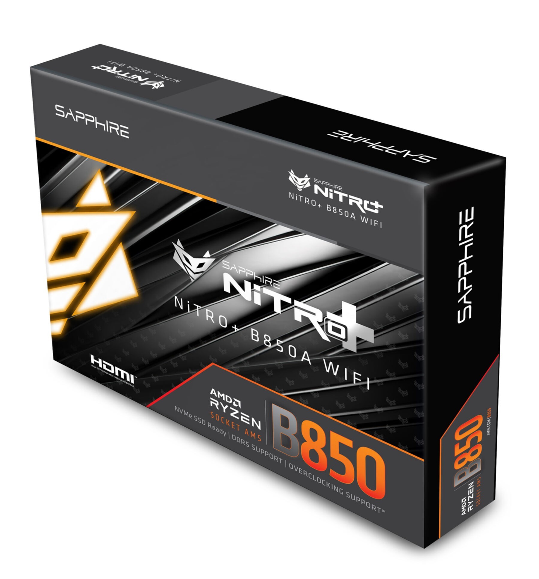 Sapphire Nitro+ B850A WIFI7 (AM5) (D) Sapphire Nitro+ B850A WIFI7 (AM5) (D)