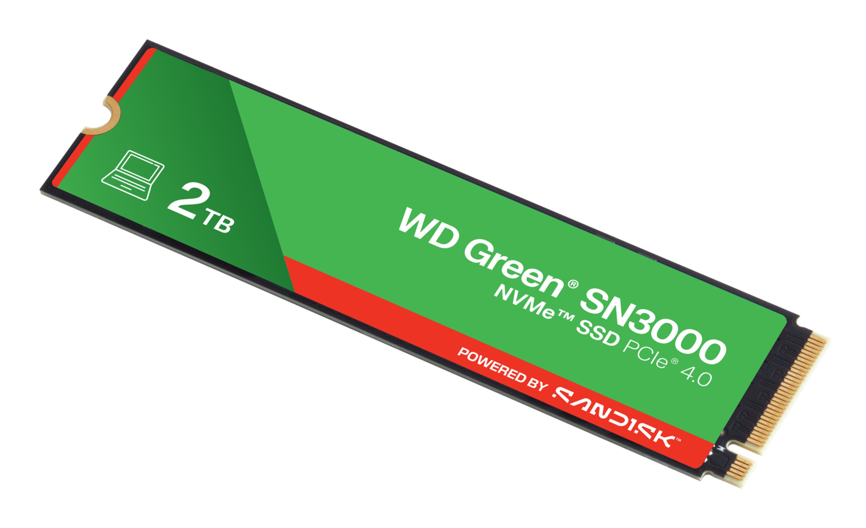 SSD WD Green 2TB SN3000 NVME M.2 PCIe 4.0 x4 WDS200T4G0E SSD WD Green 2TB SN3000 NVME M.2 PCIe 4.0 x4 WDS200T4G0E