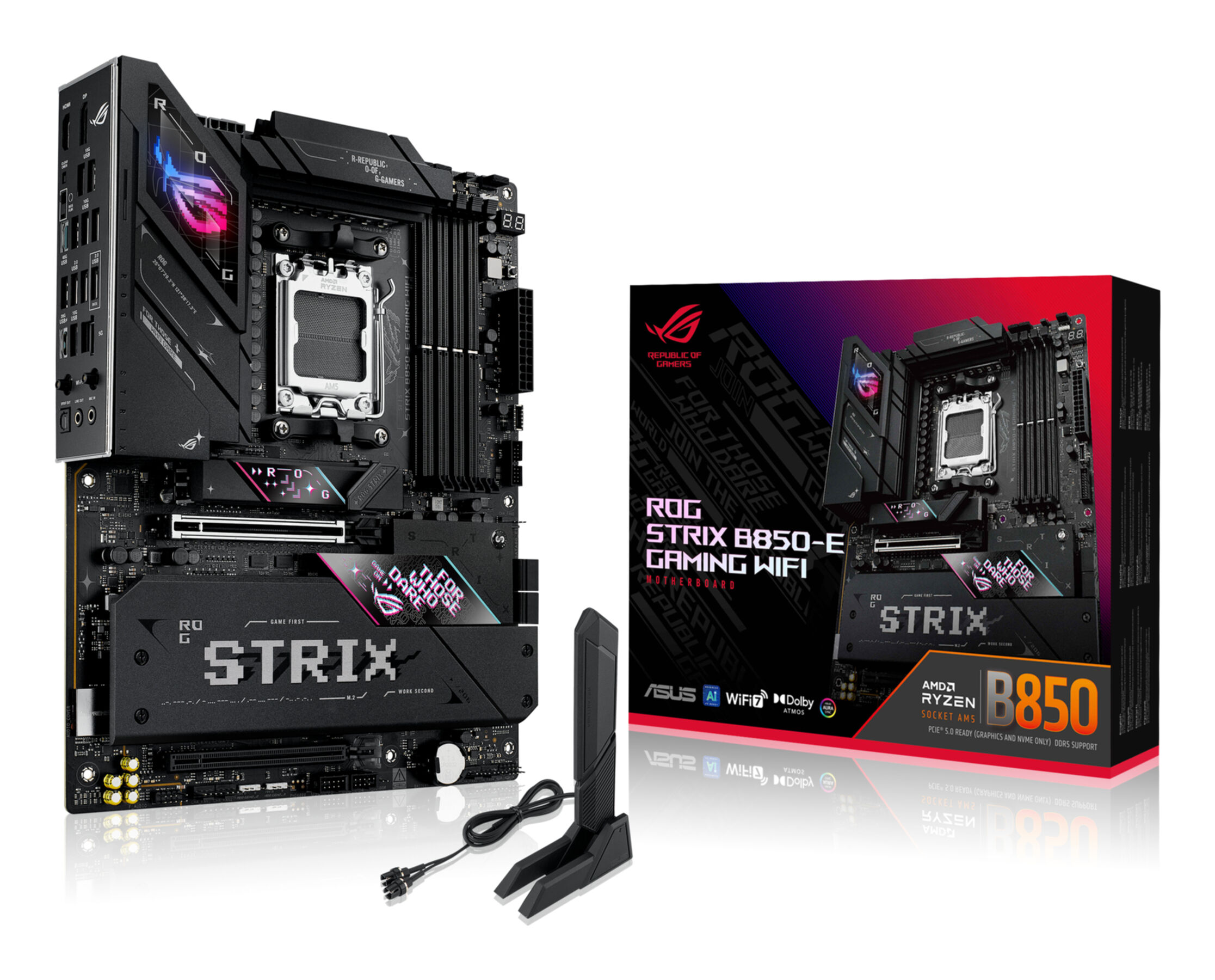 ASUS ROG STRIX B850-E Gaming WIFI (AM5) (D) ASUS ROG STRIX B850-E Gaming WIFI (AM5) (D)