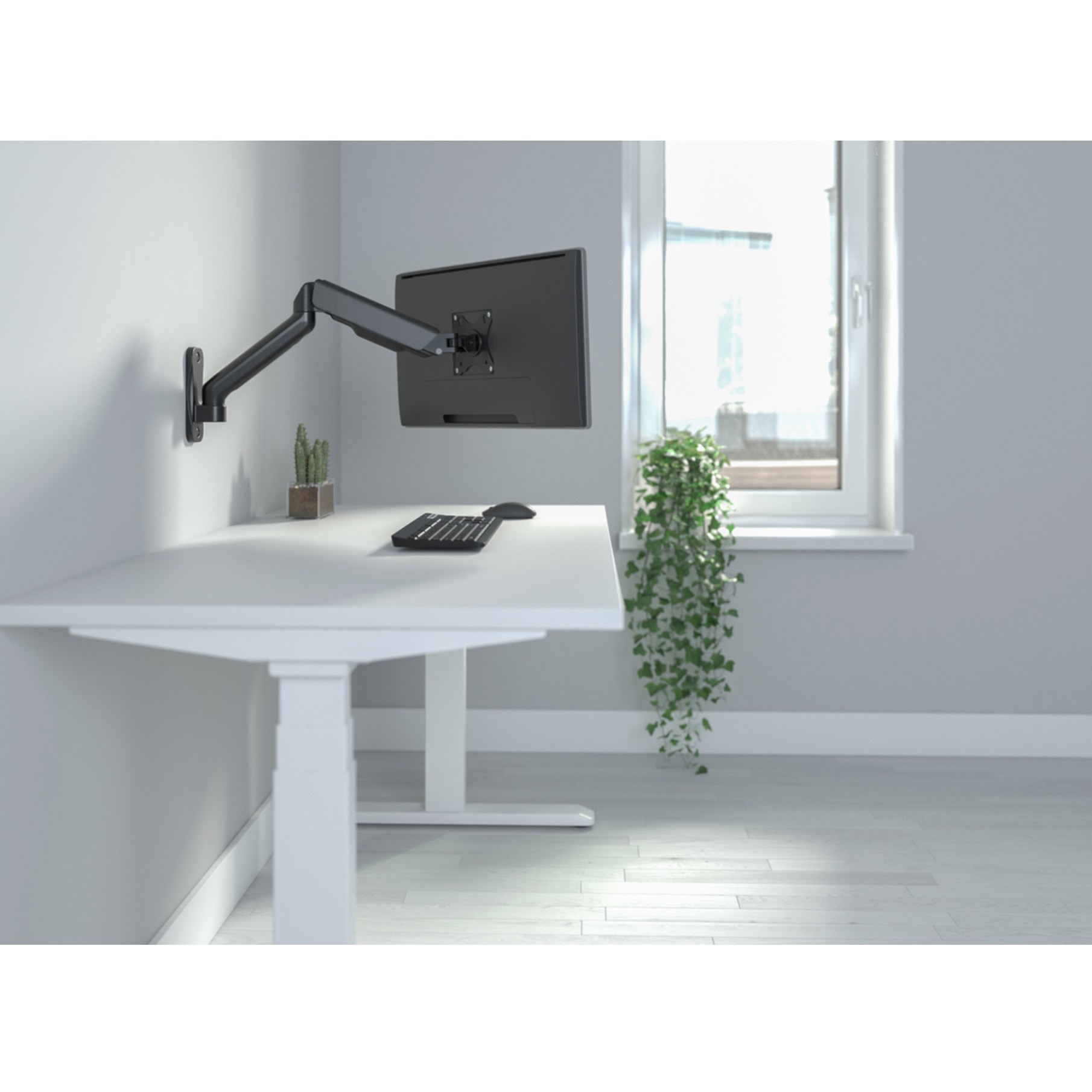 Digitus Monitorhalterung 1-fach 32" Aluminium Gasdruckfeder DA-90425