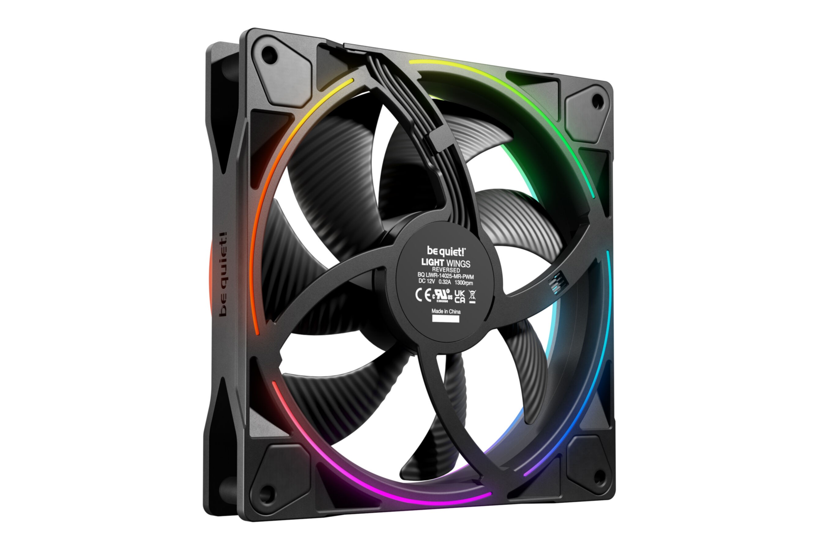 PC- Gehäuselüfter Be Quiet Light Wings 120mm PWM [B-Ware]