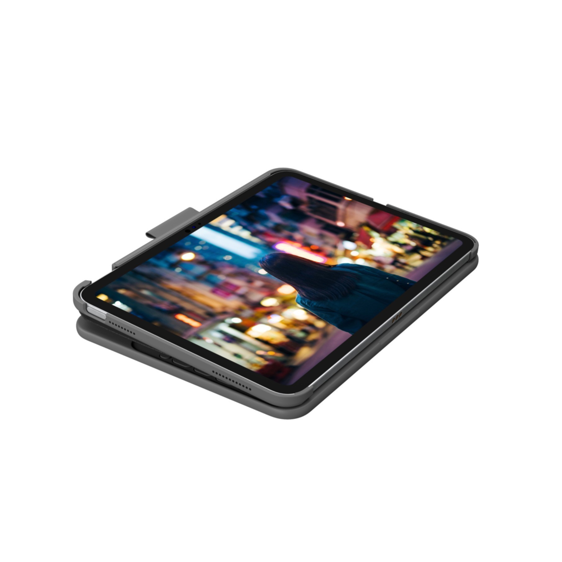 Keyboard Logitech Slim Folio - QWERTZ - Deutsch - iPad (10th gen) (920-011423)
