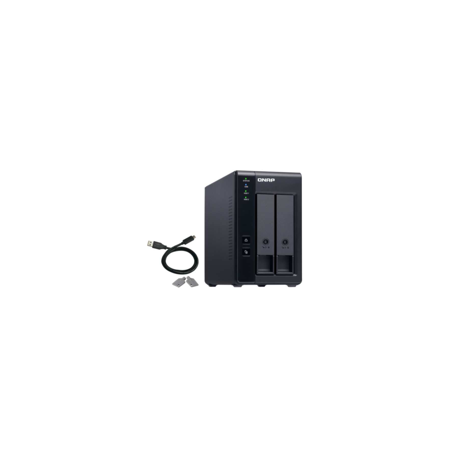 NAS Server QNAP TR-002 - 2 Schächte NAS Server QNAP TR-002 - 2 Schächte