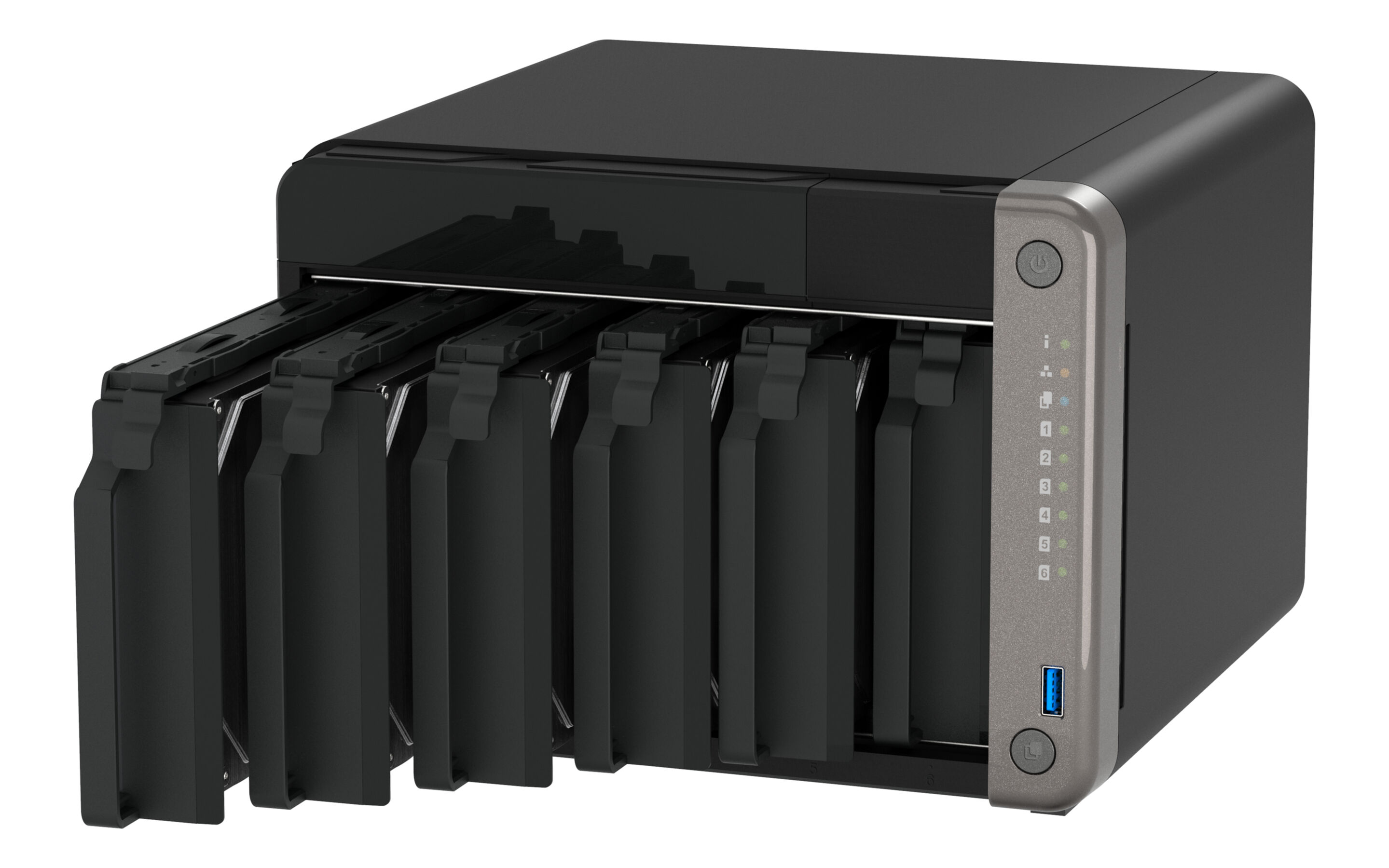NAS Server QNAP TS-AI642-8G 6-Bay KI-NAS NAS Server QNAP TS-AI642-8G 6-Bay KI-NAS