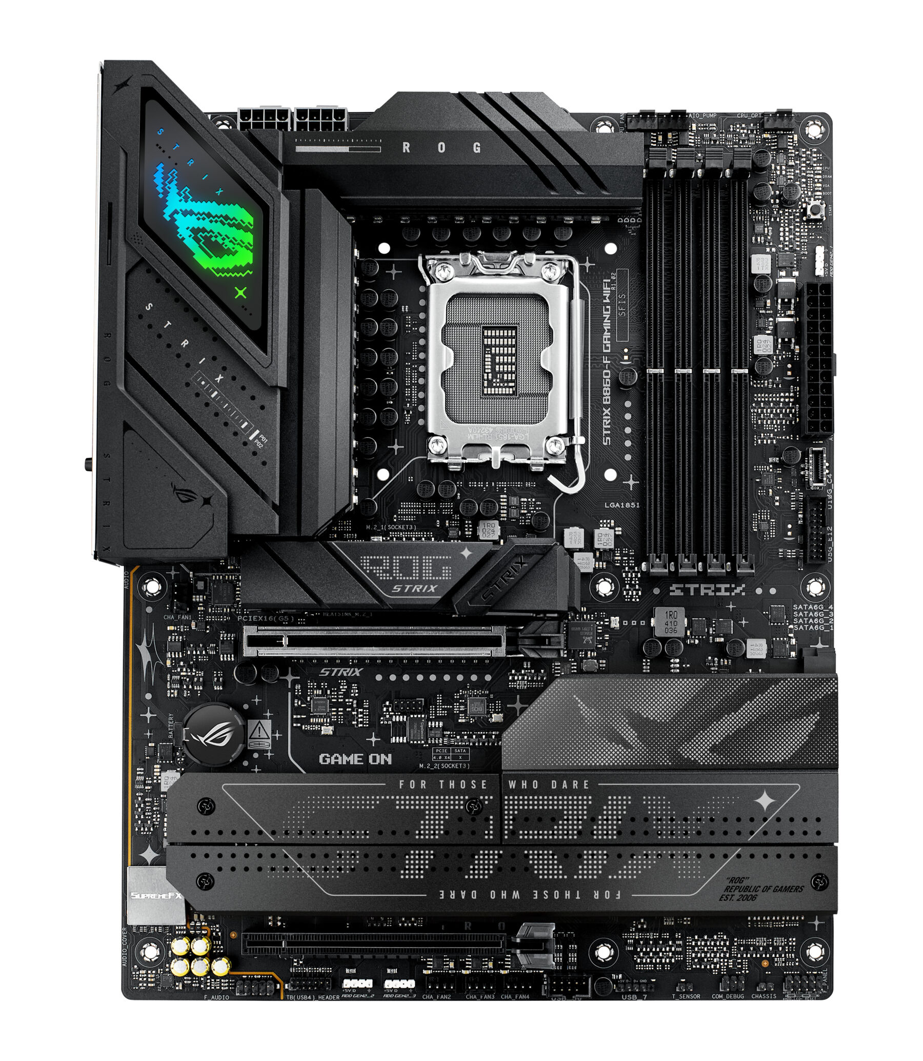 ASUS ROG STRIX B860-F GAMING WIFI (1851) (D) ASUS ROG STRIX B860-F GAMING WIFI (1851) (D)