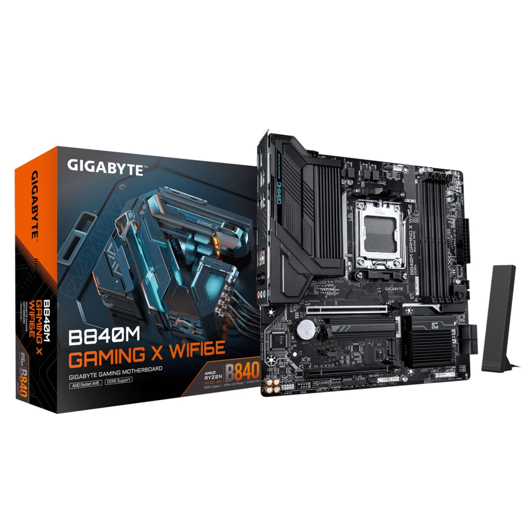 Gigabyte GA-B840M Gaming X WF6E (AM5) (D) Gigabyte GA-B840M Gaming X WF6E (AM5) (D)