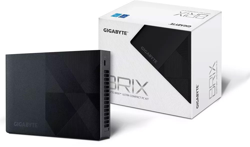 Gigabyte BRIX Barebone GB-BNIP-N100 (D) Gigabyte BRIX Barebone GB-BNIP-N100 (D)