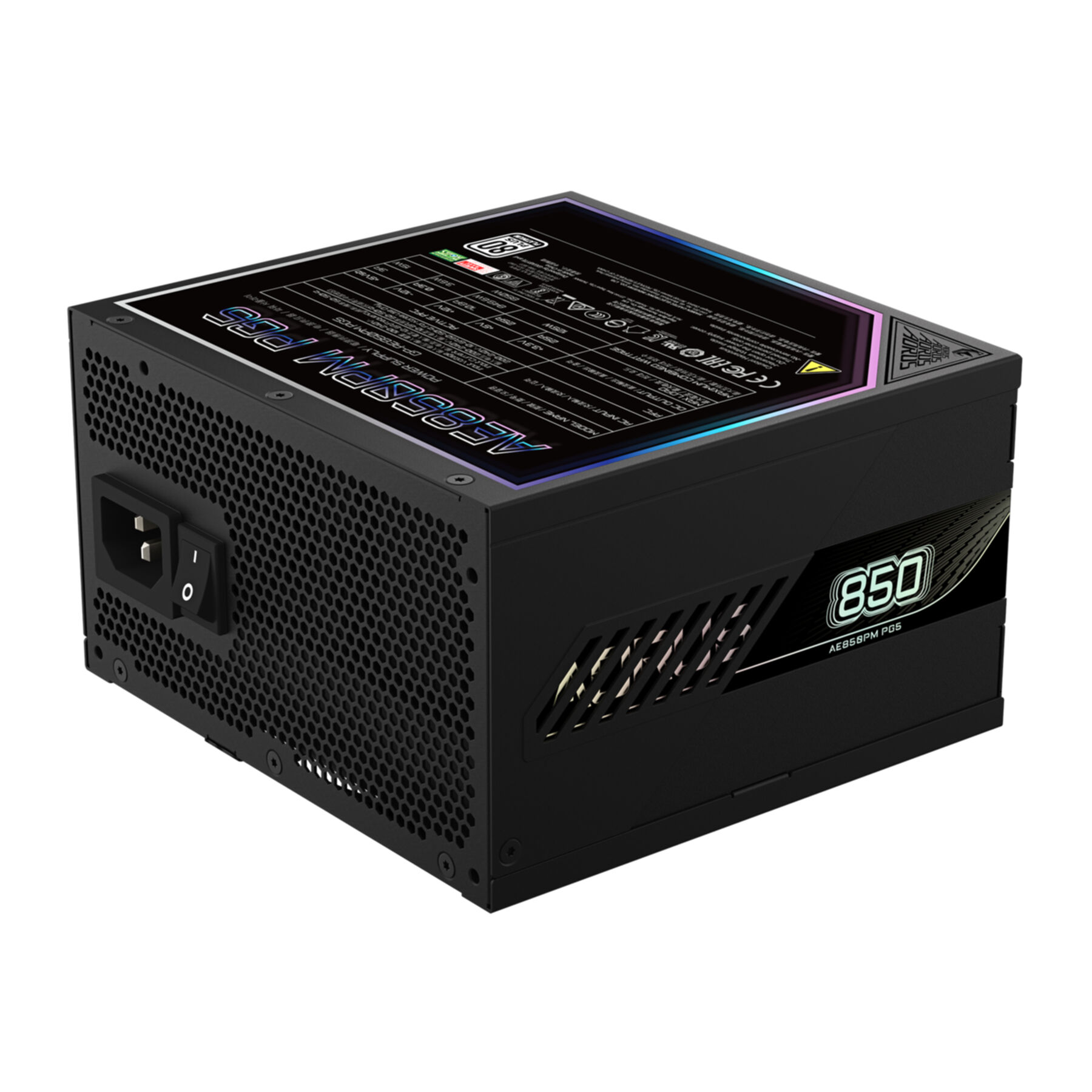PC- Netzteil Gigabyte AORUS ELITE AE850PM 850W Black PC- Netzteil Gigabyte AORUS ELITE AE850PM 850W Black